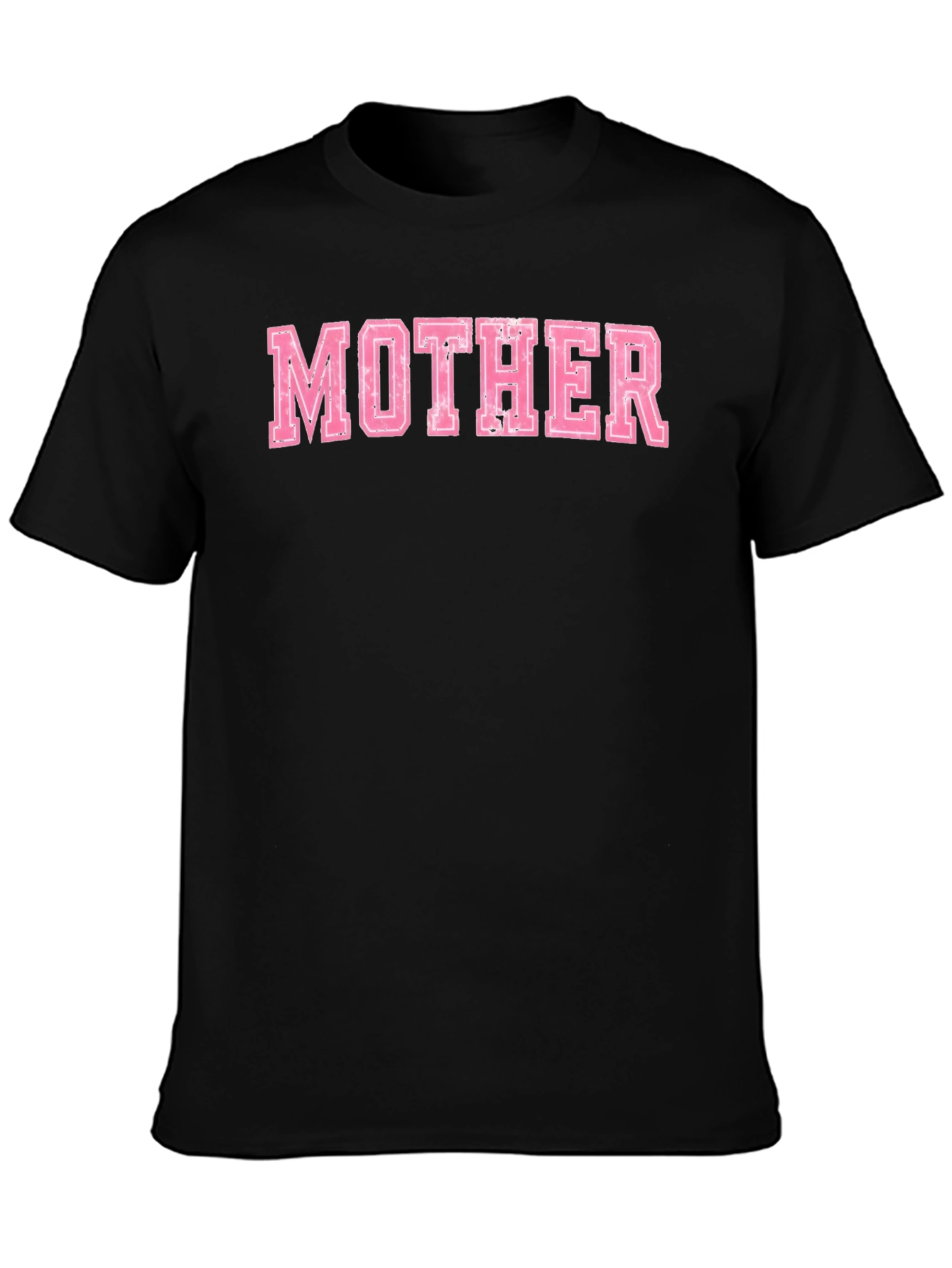 Mother Graphic T-Shirt - Pink Lettering
