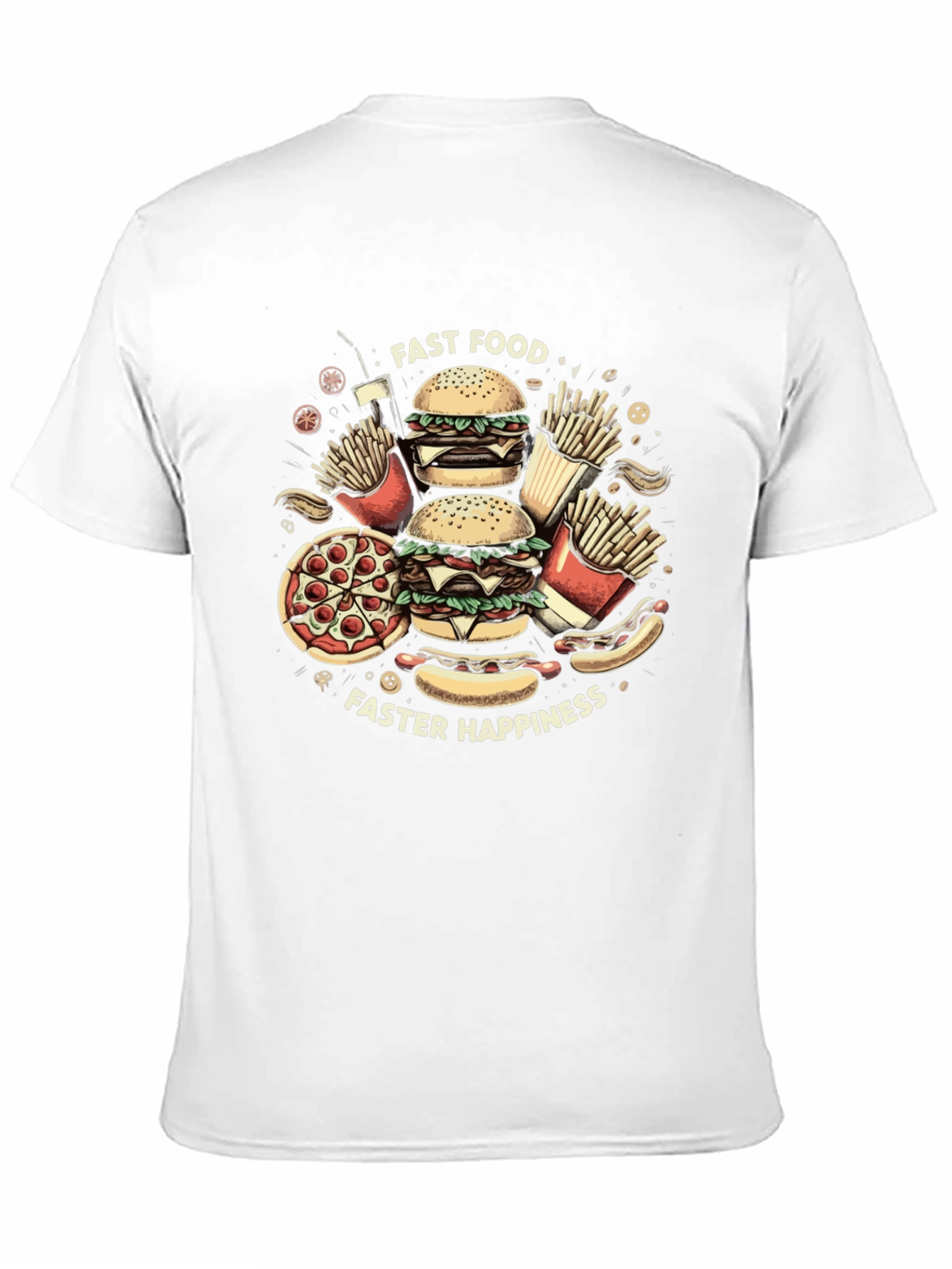 Fast Food Happiness T-Shirt