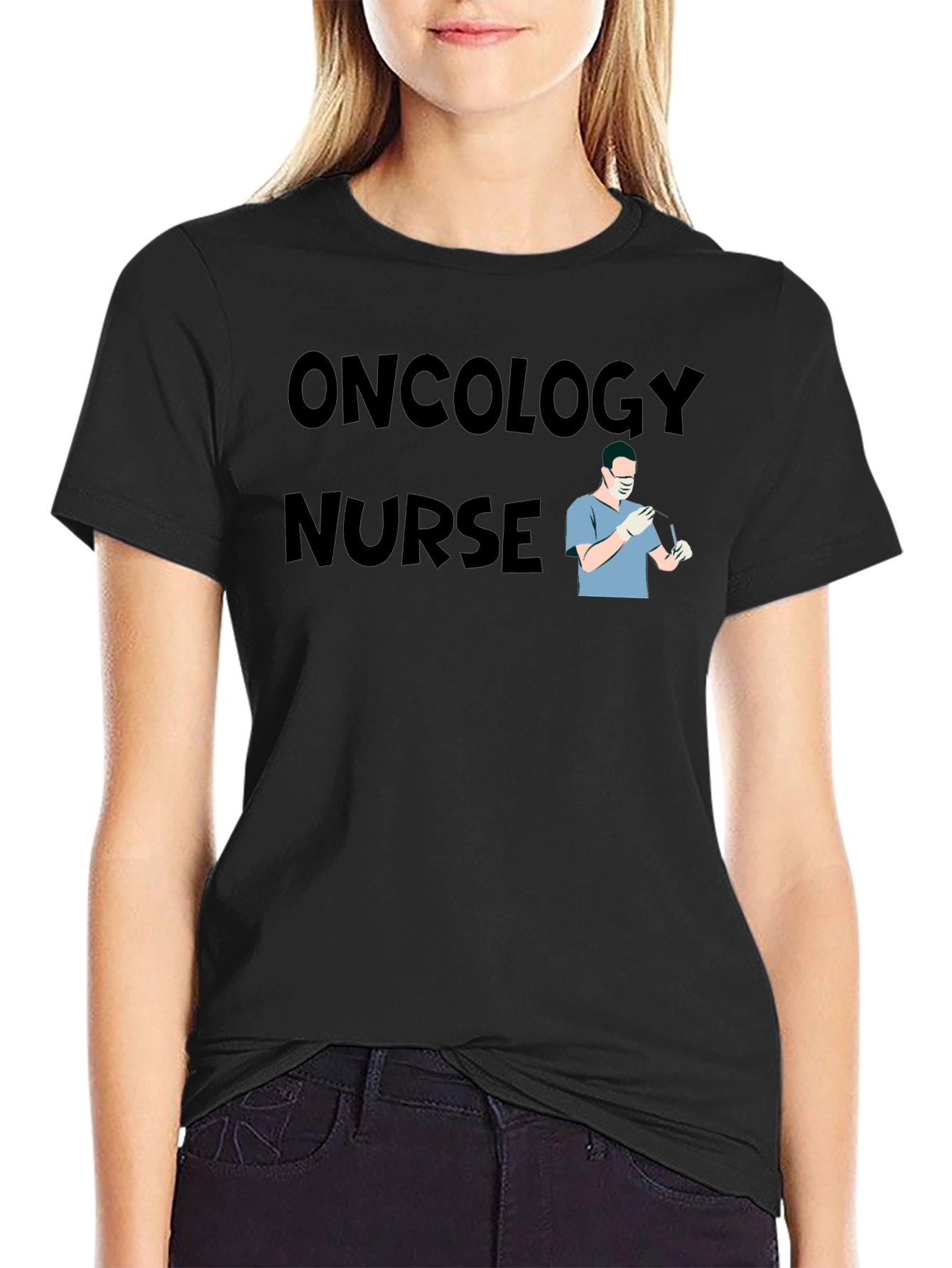 Oncology Nurse T-Shirt: Medical Hero Graphic Tee