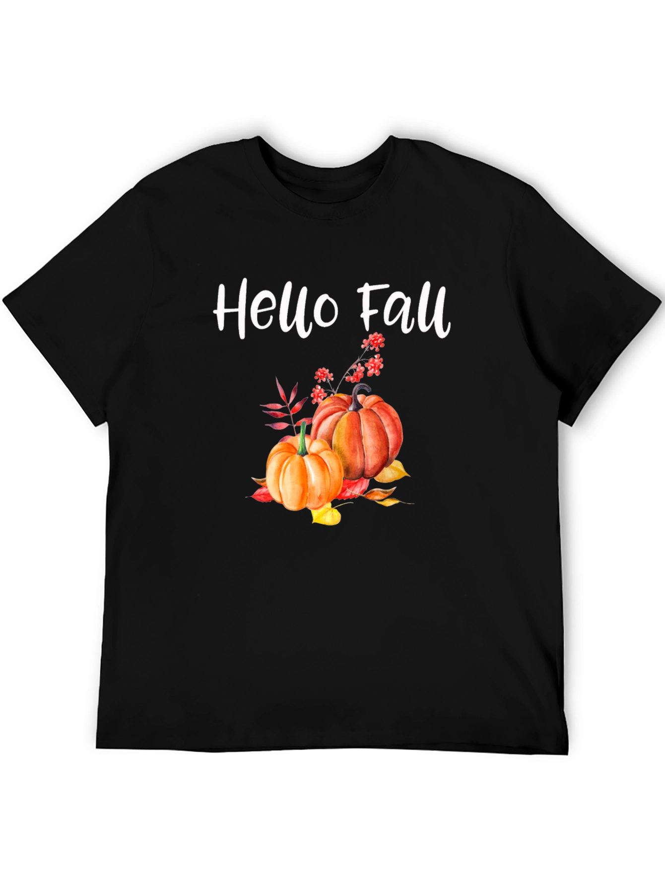 Hello Fall Pumpkin T-Shirt