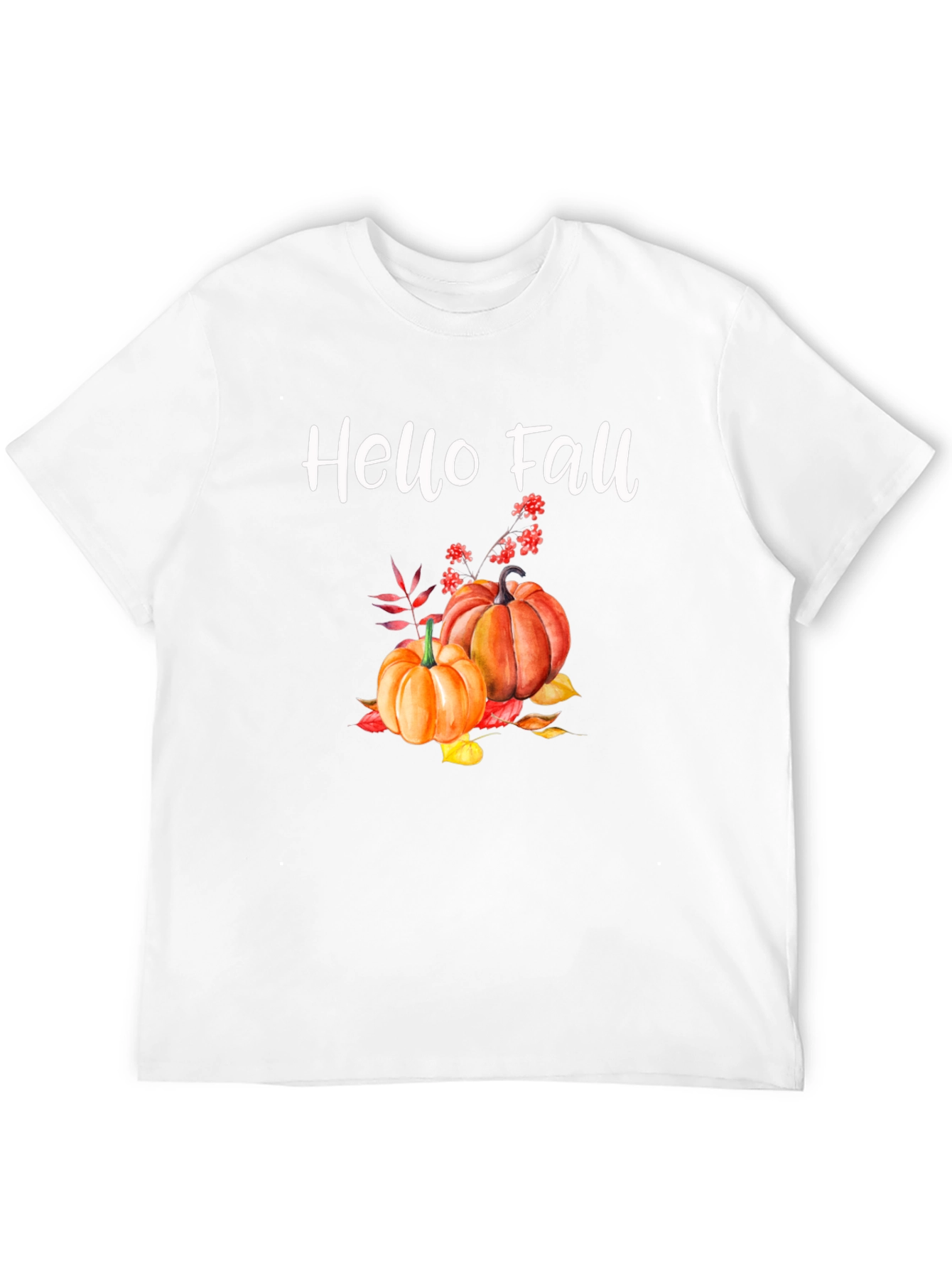 Hello Fall Pumpkin T-Shirt