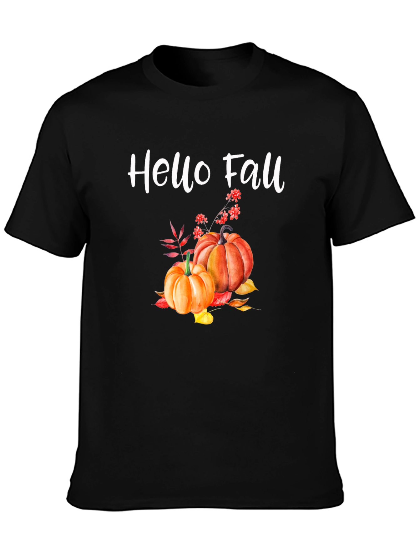 Hello Fall Pumpkin T-Shirt