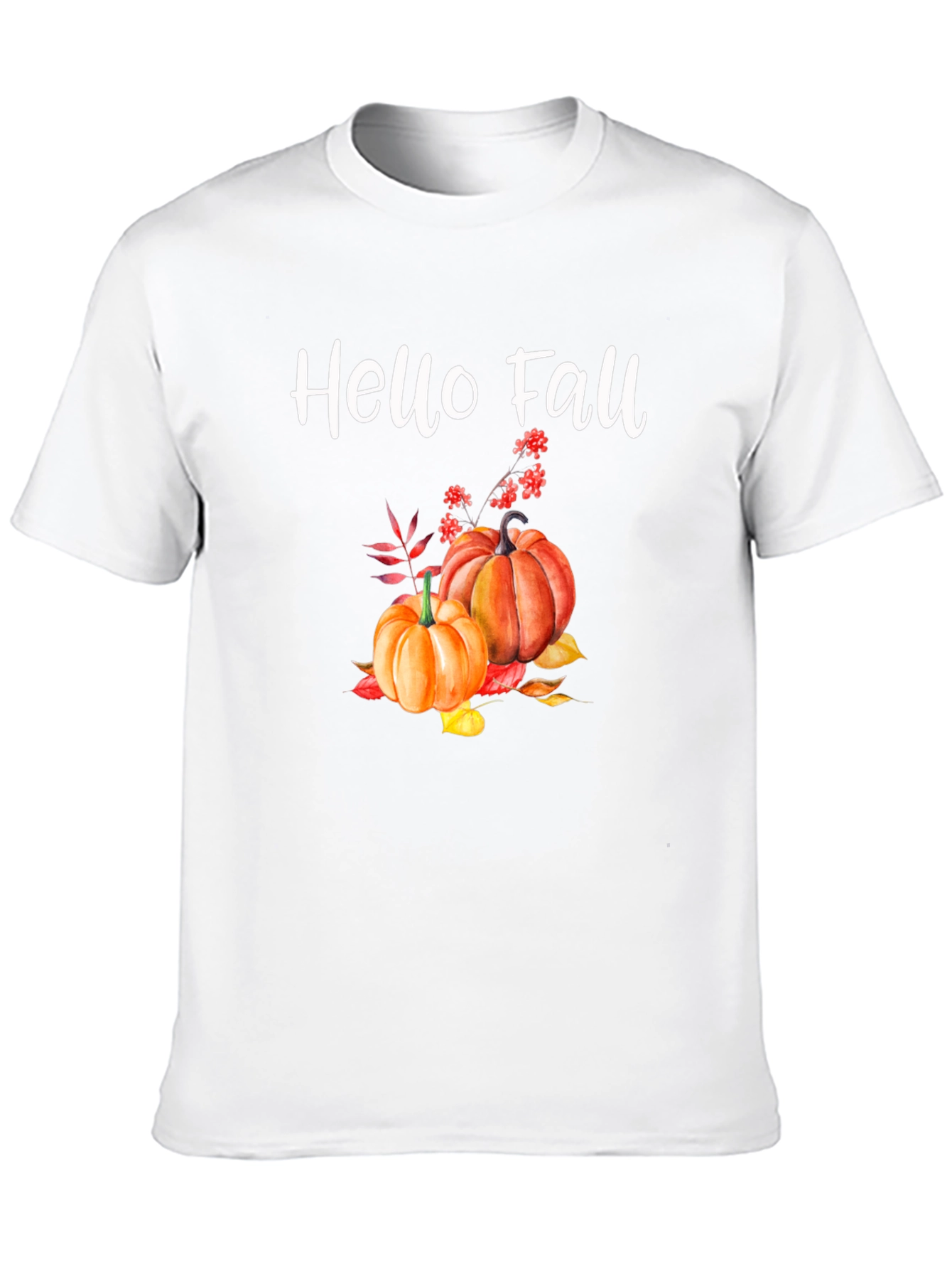 Hello Fall Pumpkin T-Shirt