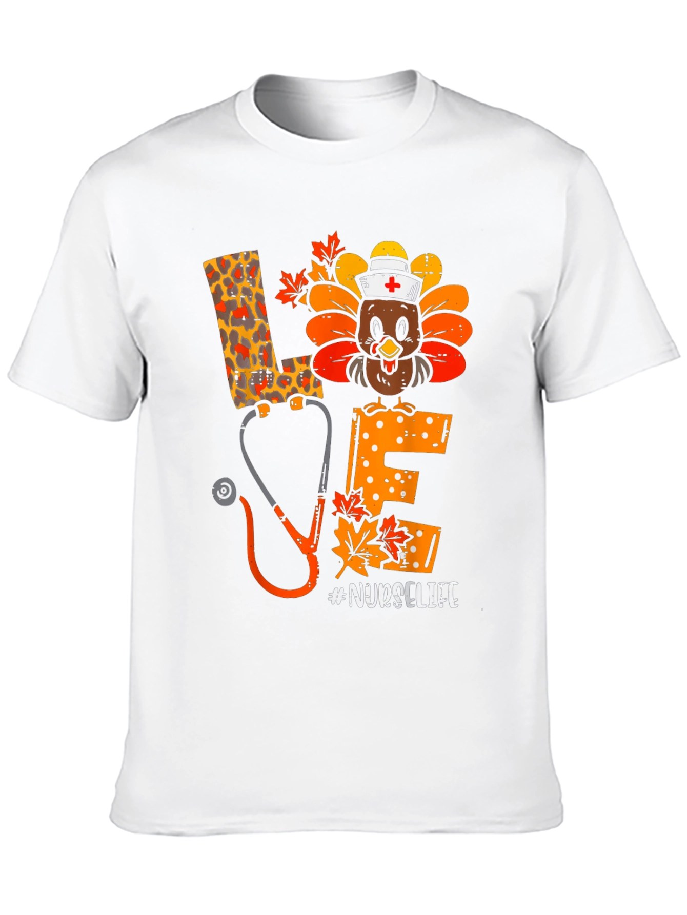 Nurse Life Thanksgiving Turkey Shirt