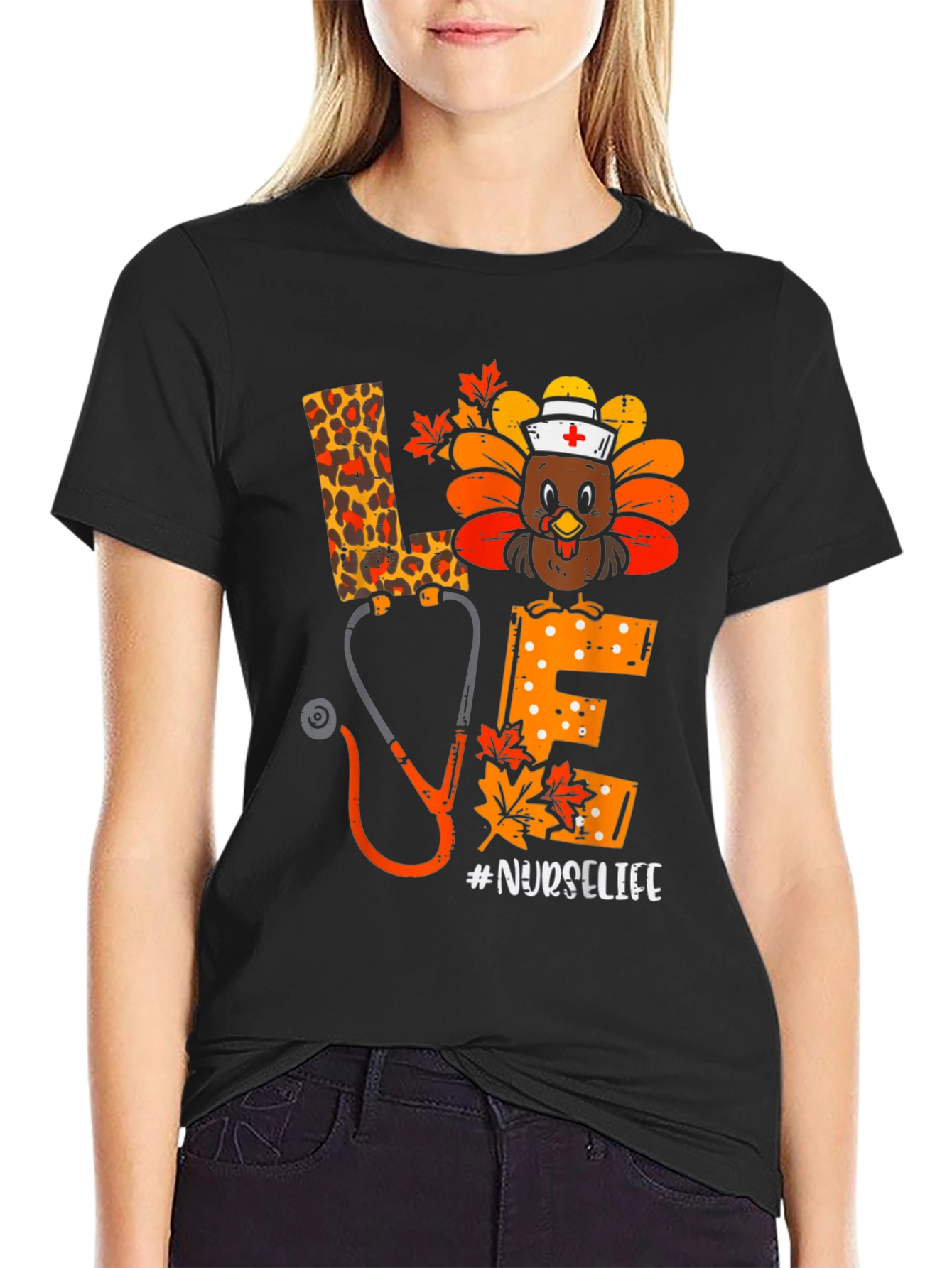 Nurse Life Thanksgiving Turkey Shirt