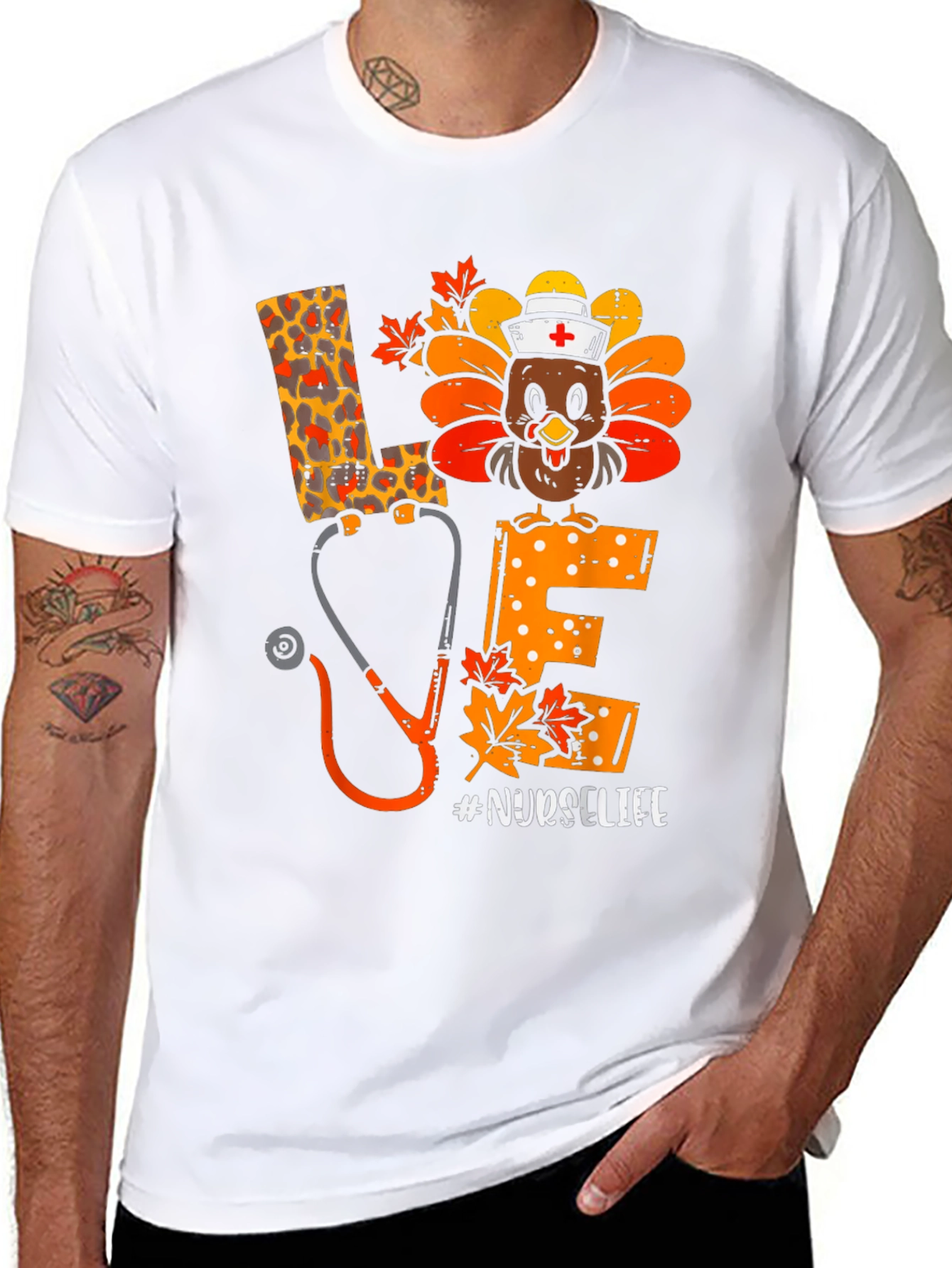 Nurse Life Thanksgiving Turkey Shirt