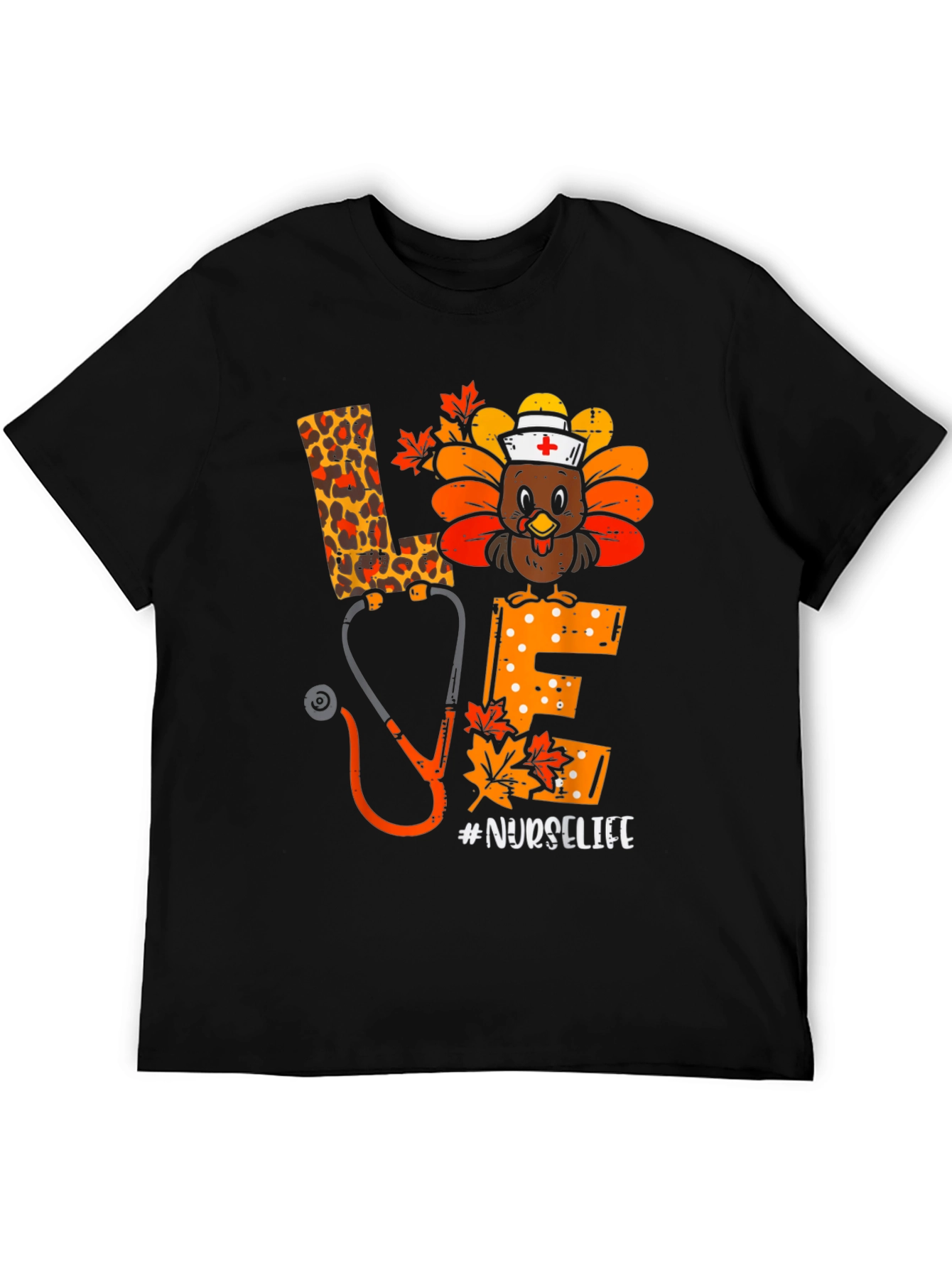 Nurse Life Thanksgiving Turkey Shirt