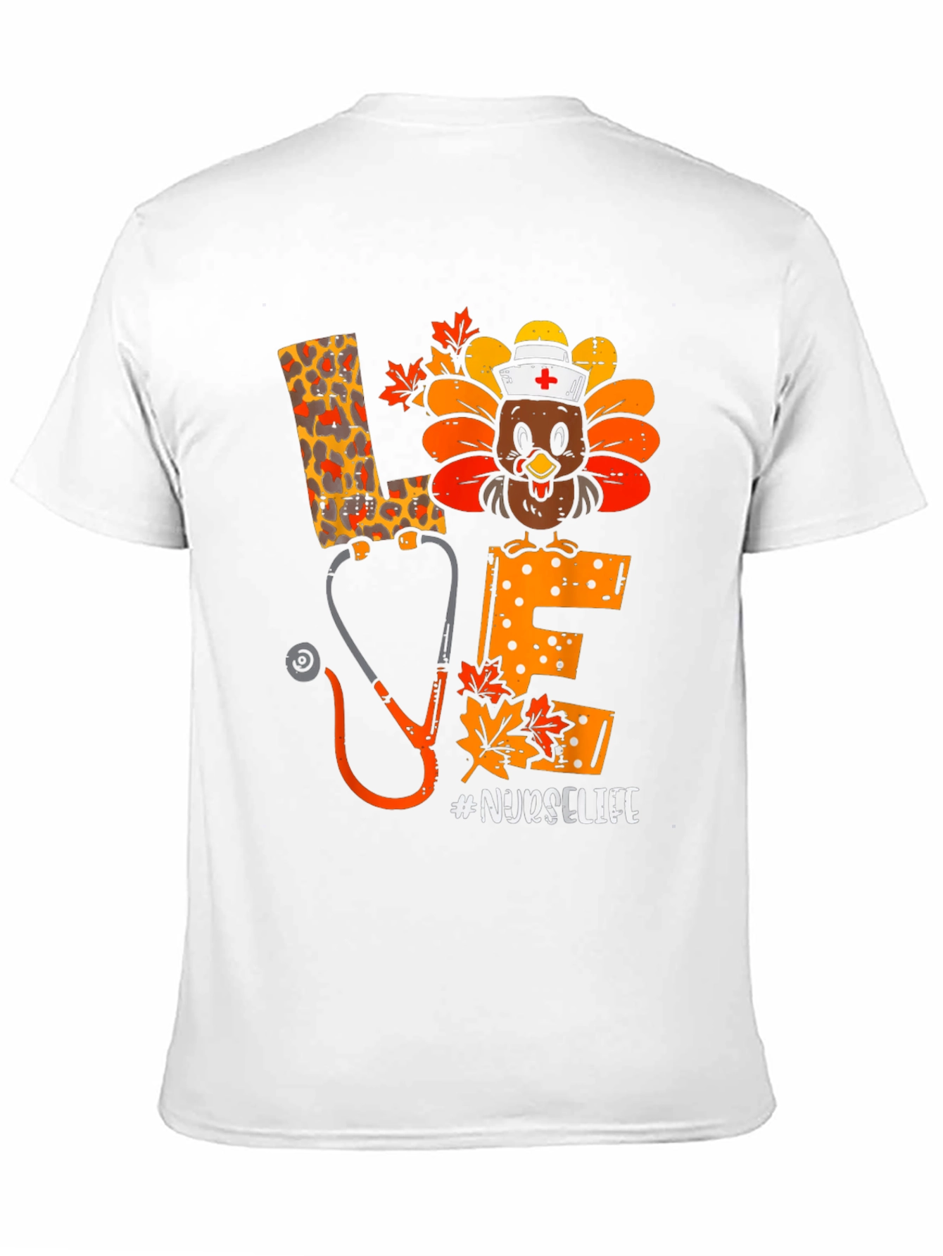 Nurse Life Thanksgiving Turkey Shirt