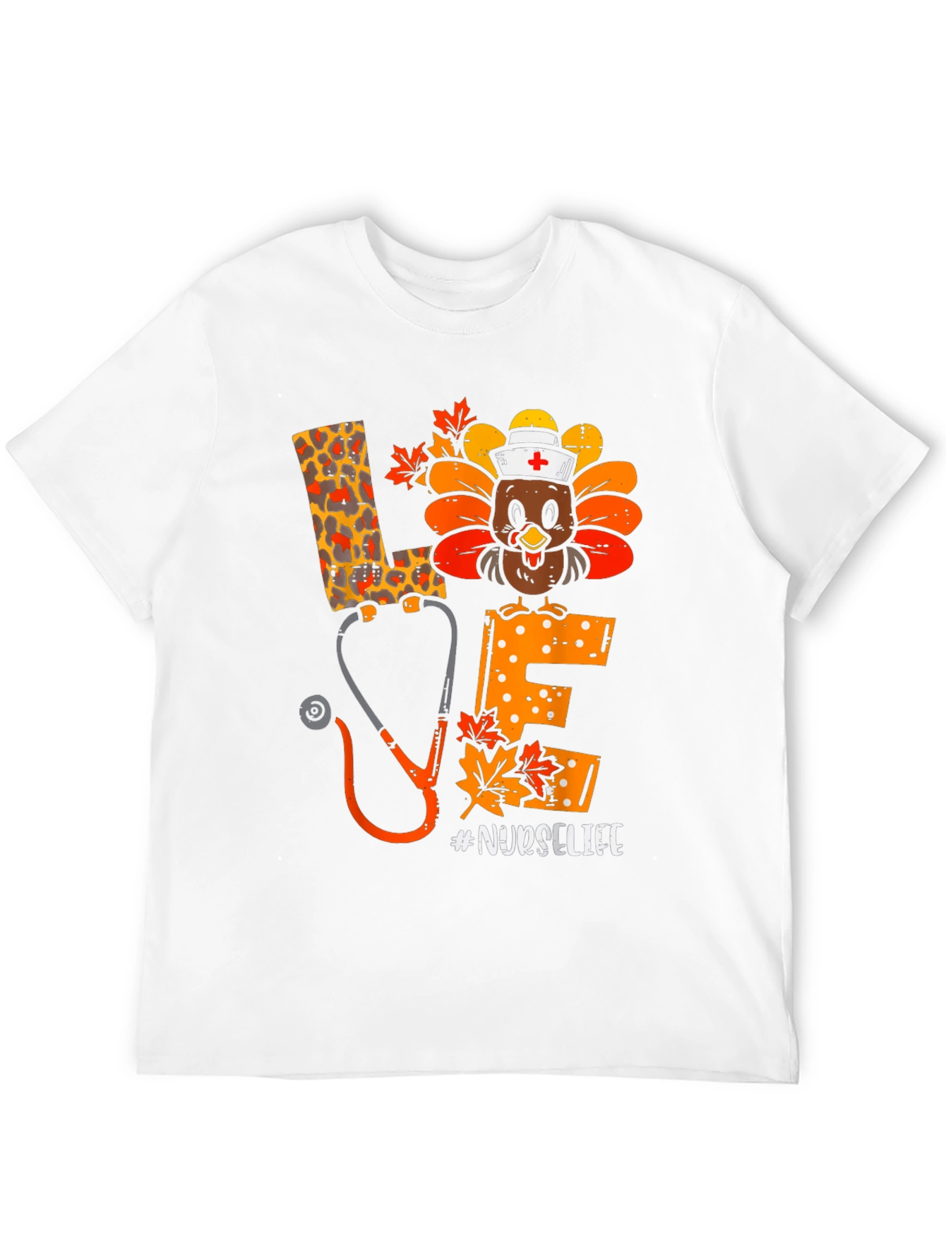 Nurse Life Thanksgiving Turkey Shirt