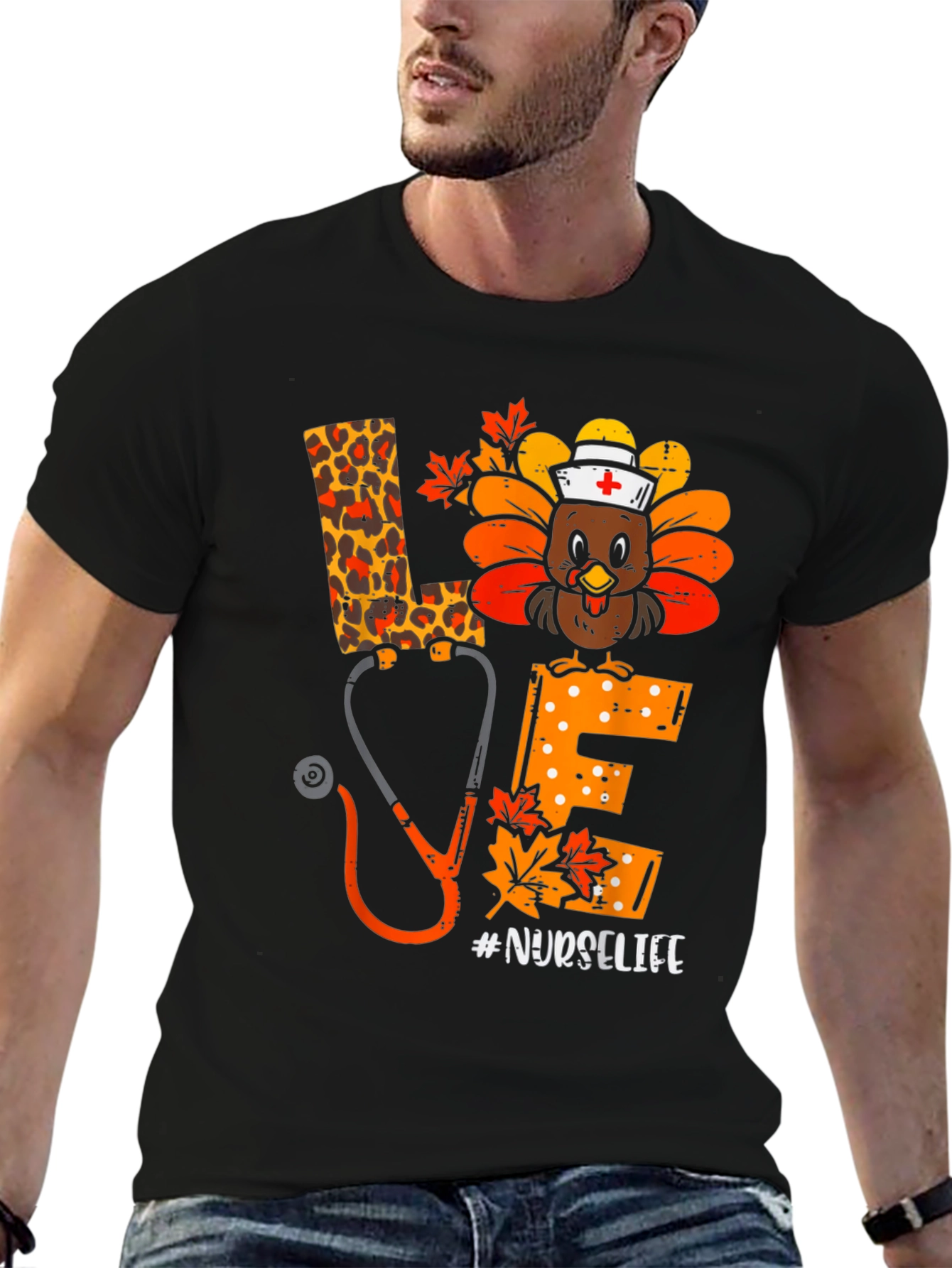 Nurse Life Thanksgiving Turkey Shirt