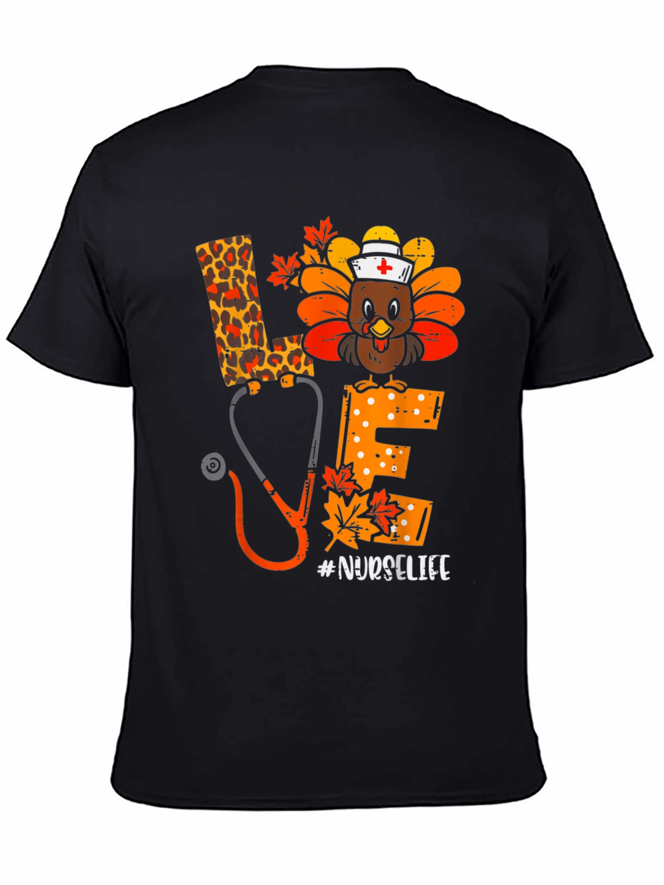 Nurse Life Thanksgiving Turkey Shirt