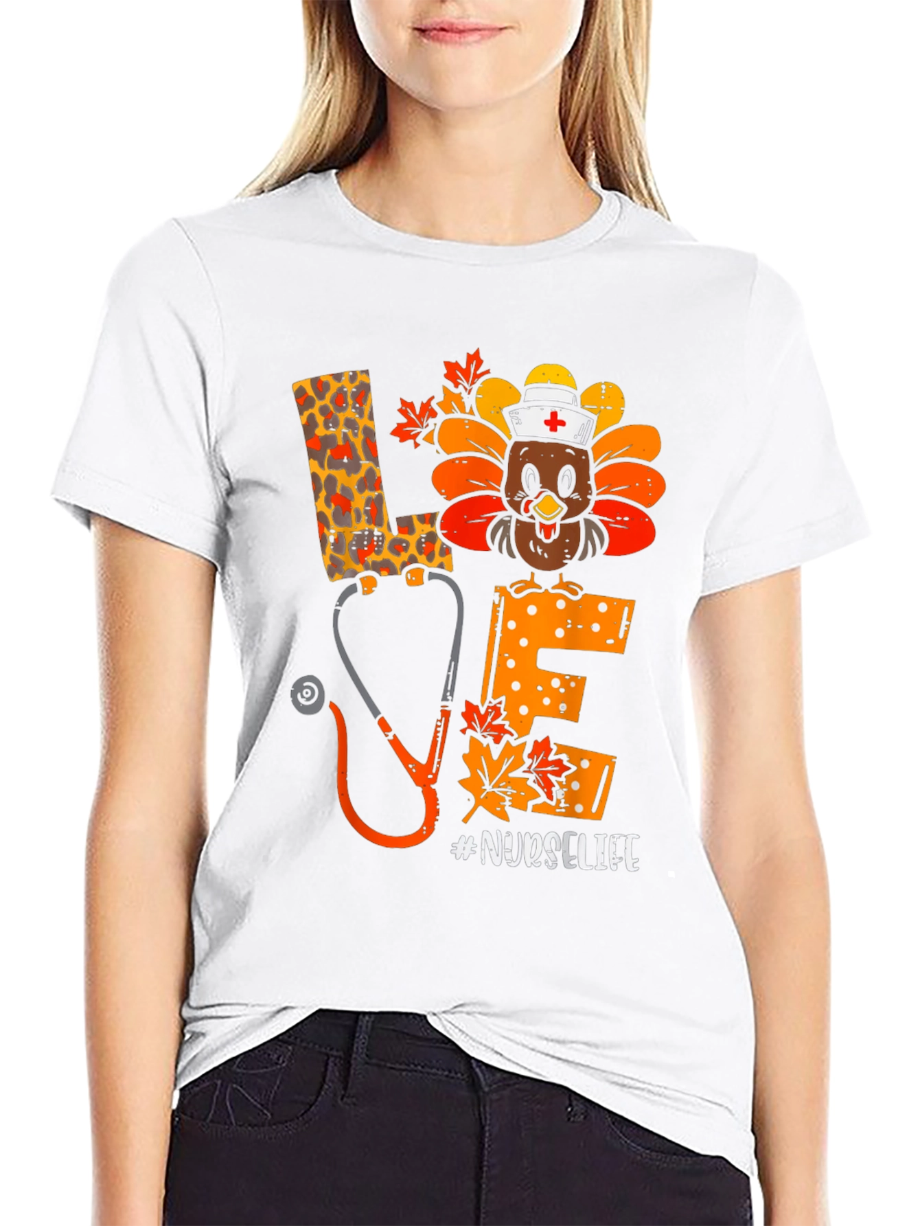 Nurse Life Thanksgiving Turkey Shirt