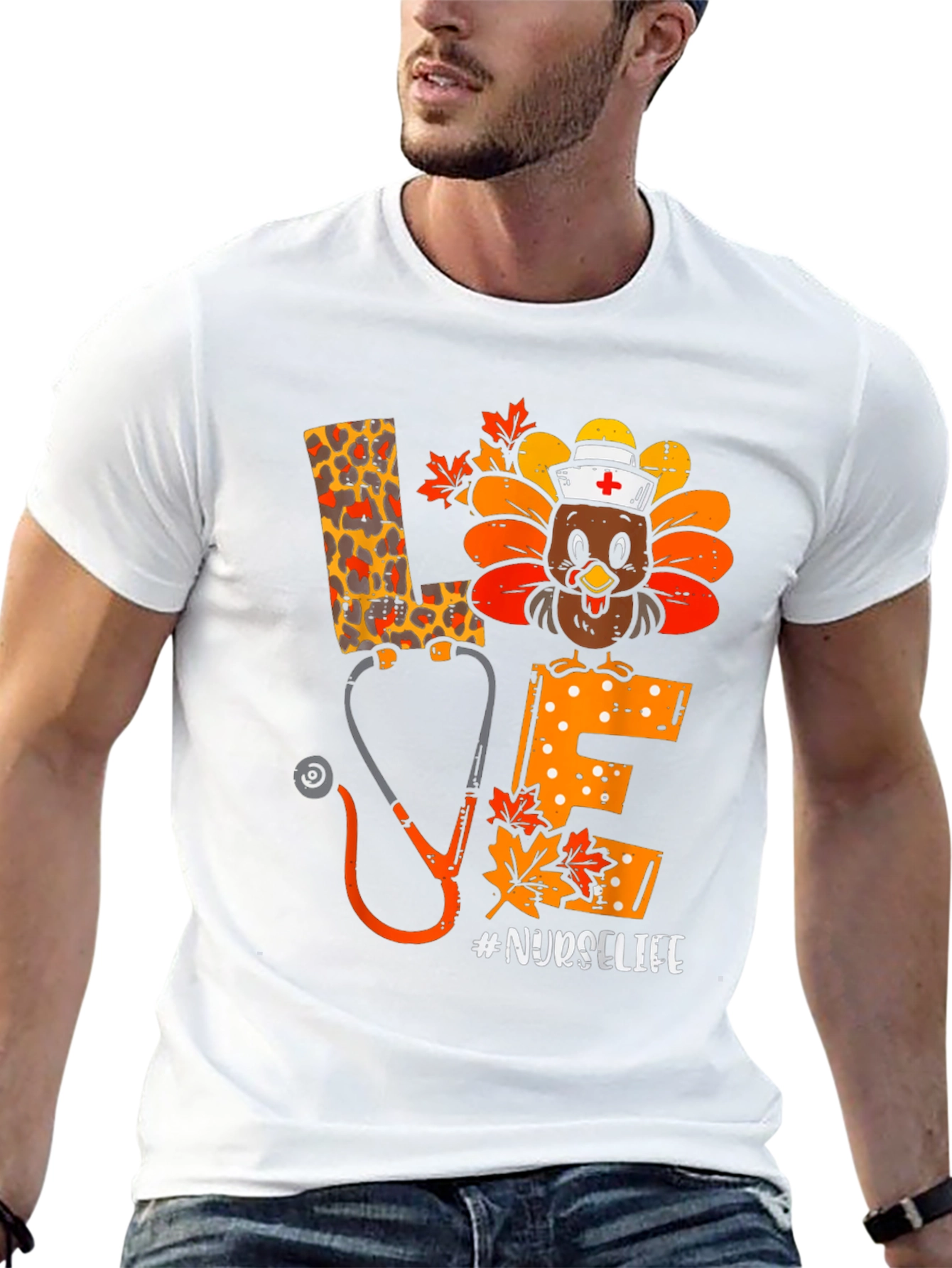 Nurse Life Thanksgiving Turkey Shirt