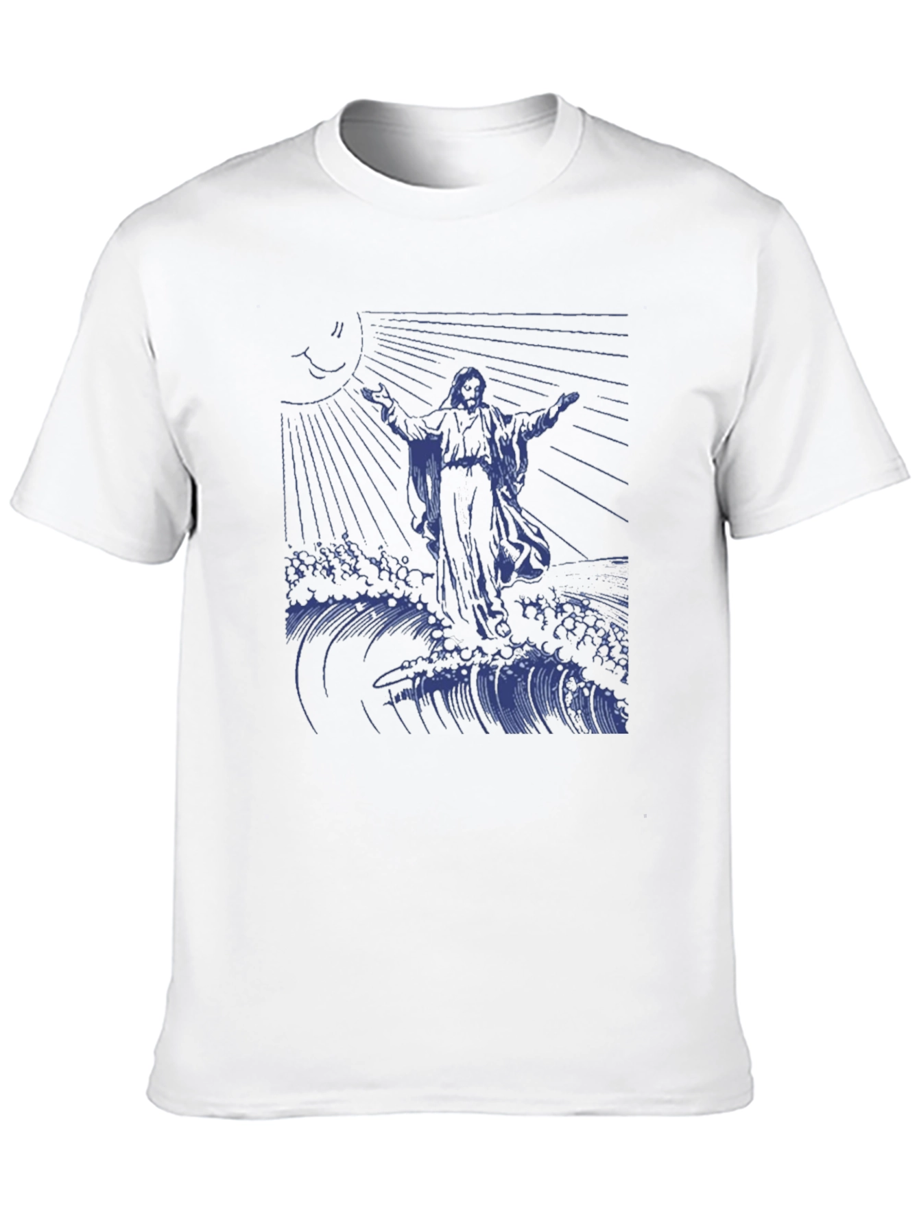 Jesus Walking on Water Graphic Tee
