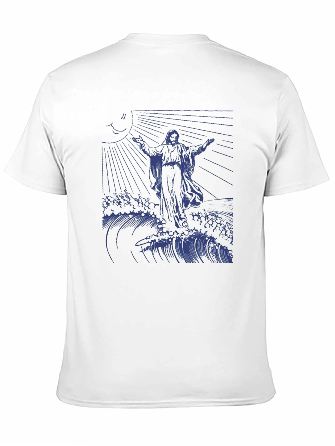 Jesus Walking on Water Graphic Tee
