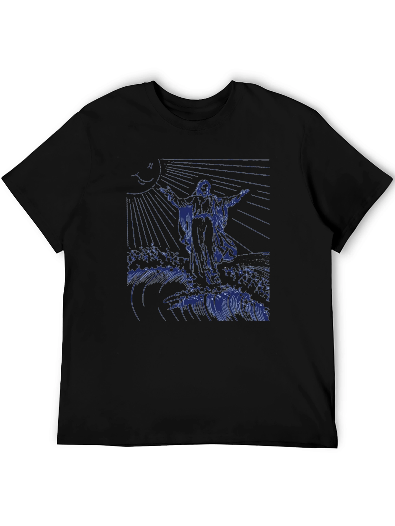Jesus Walking on Water Graphic Tee
