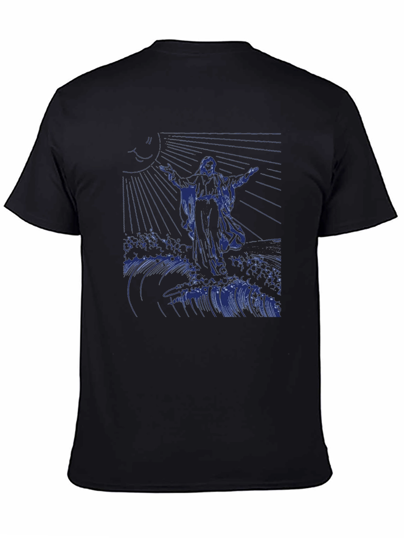 Jesus Walking on Water Graphic Tee