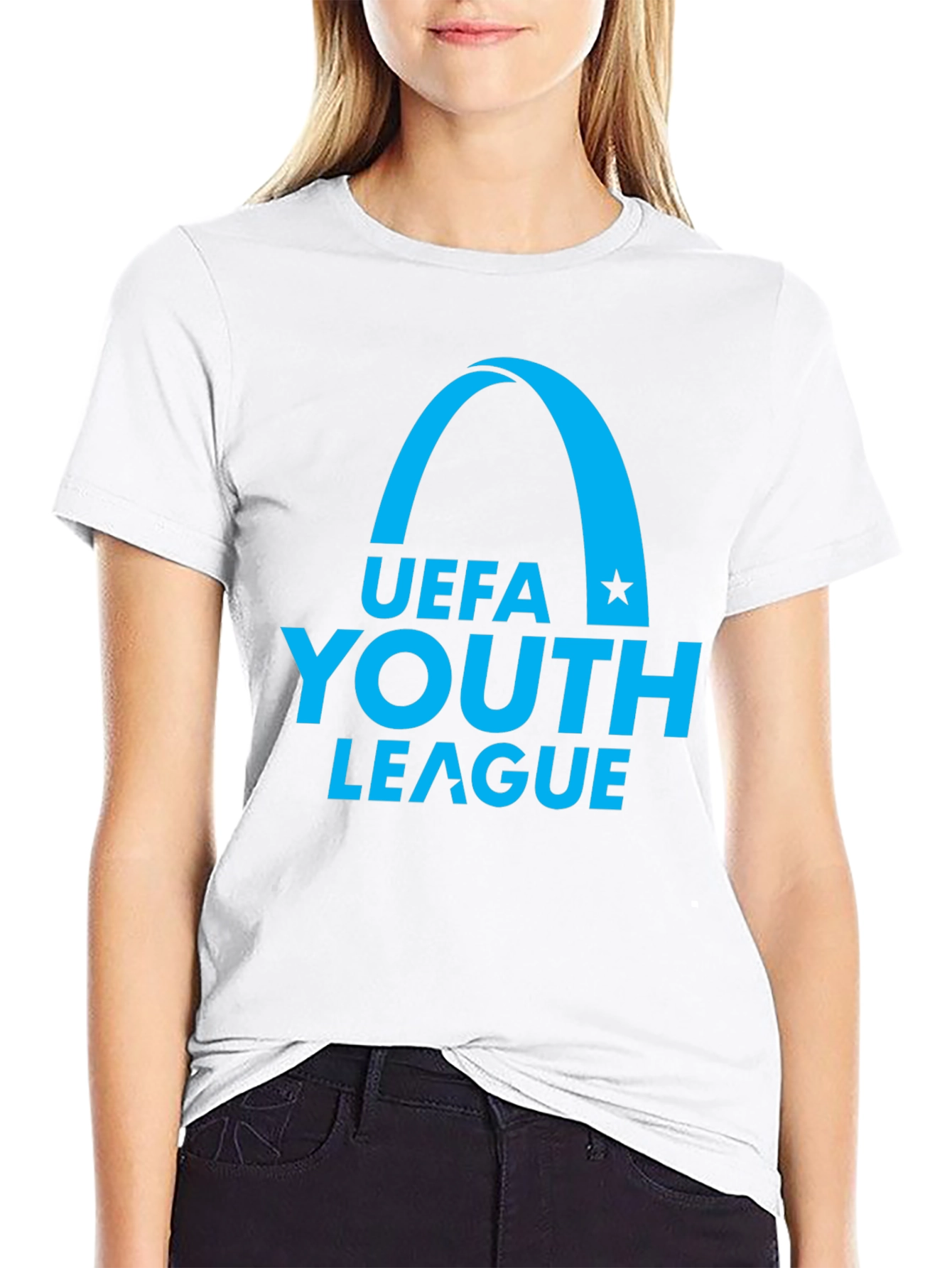 UEFA Youth League Black T-Shirt