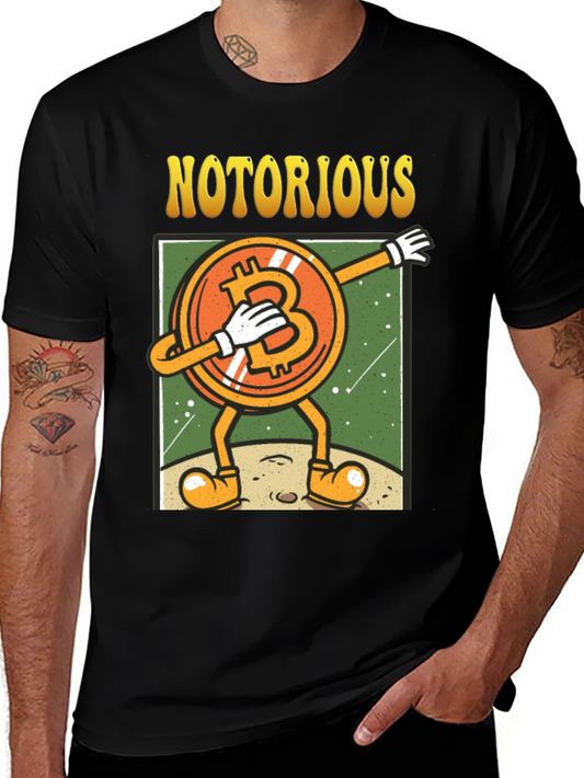 Notorious Bitcoin Dab T-Shirt