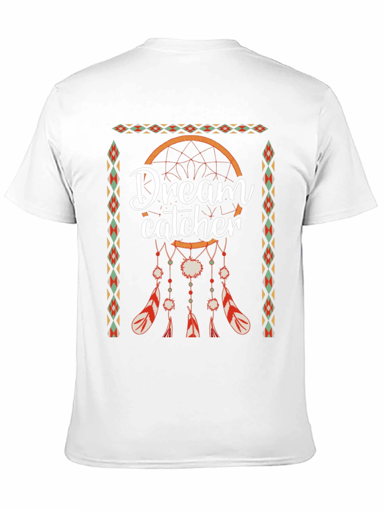 Dream Catcher Graphic Tee - Boho Style Mens T-Shirt