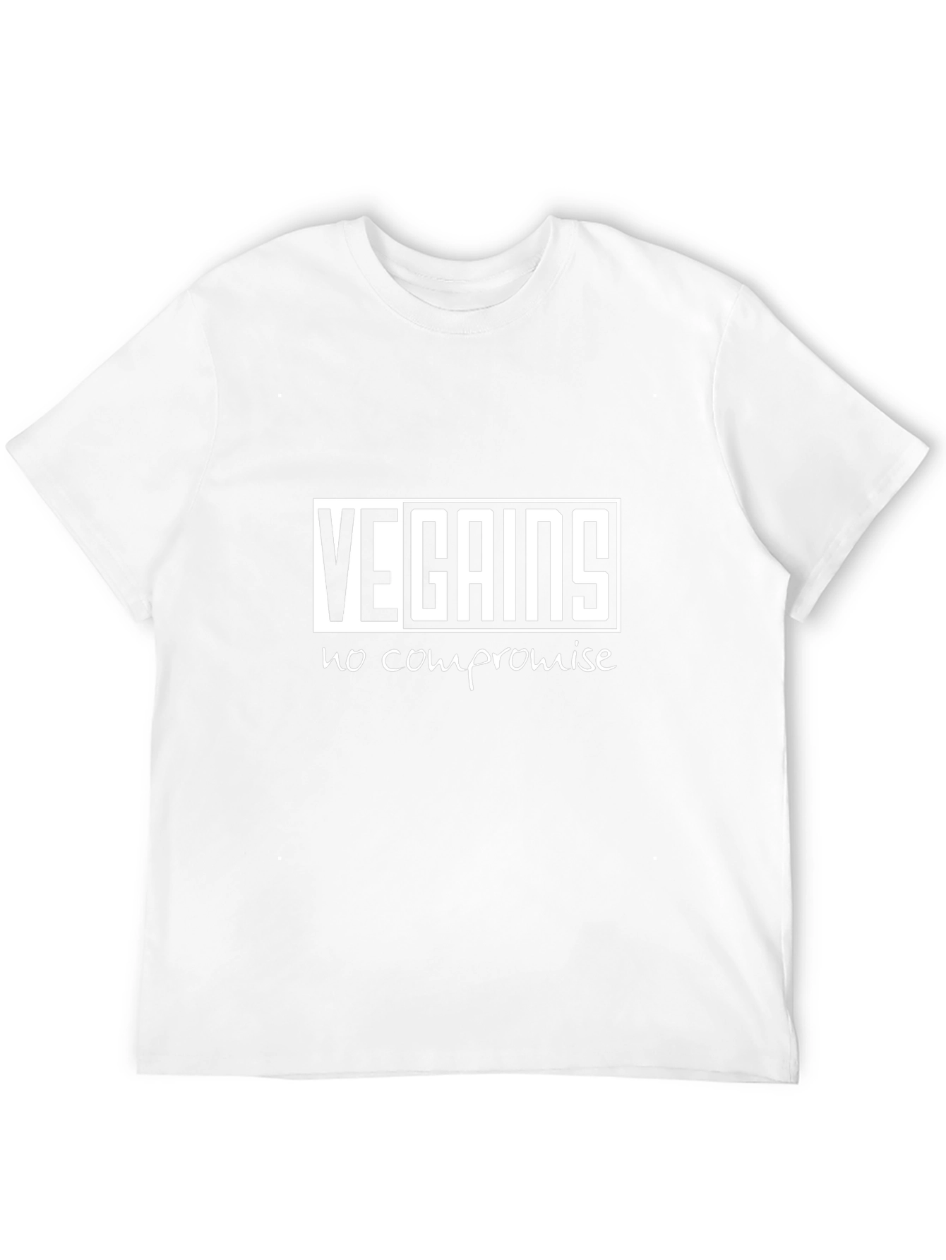 Vegains No Compromise Black T-Shirt
