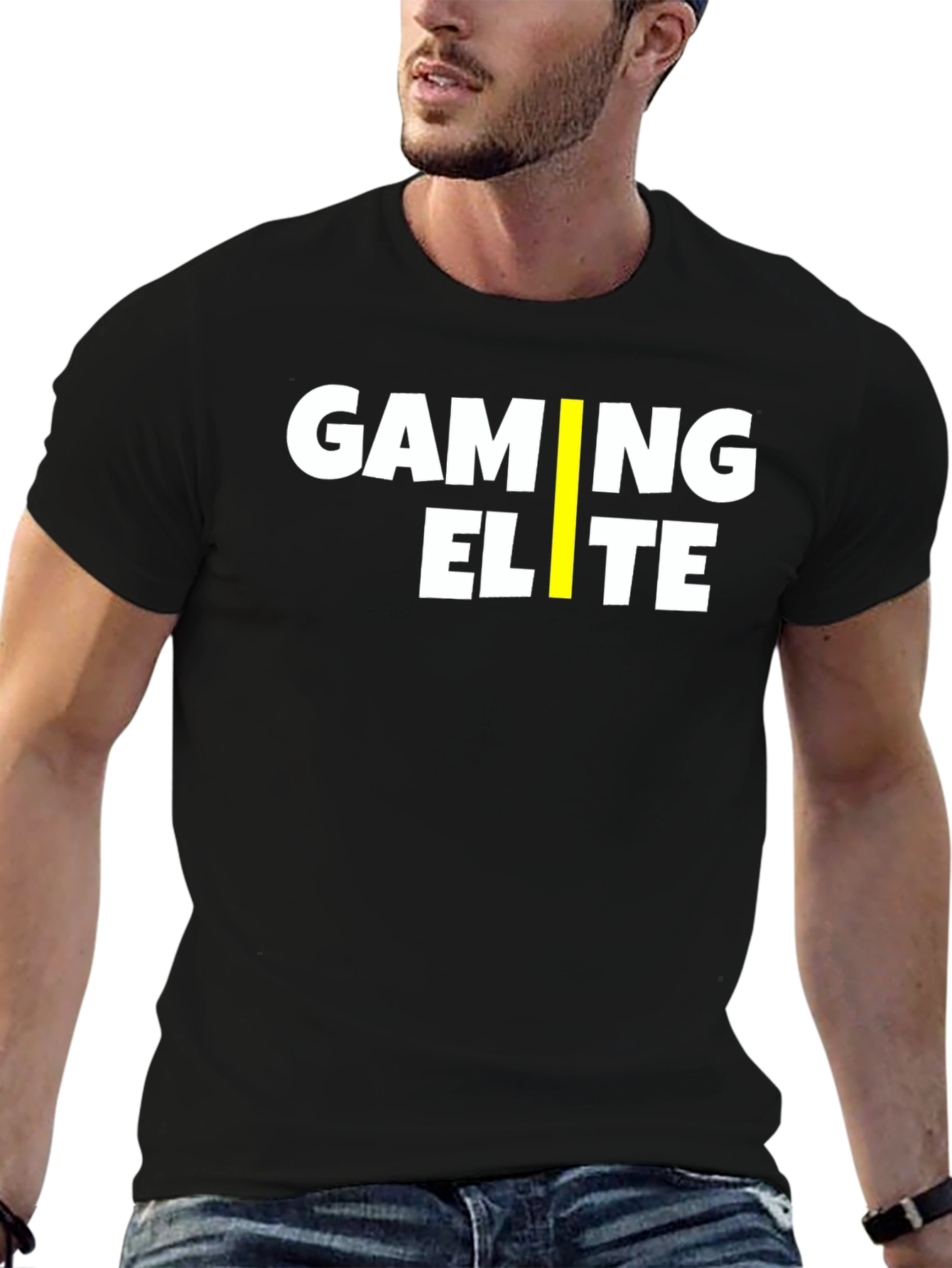 Gaming Elite Black T-Shirt