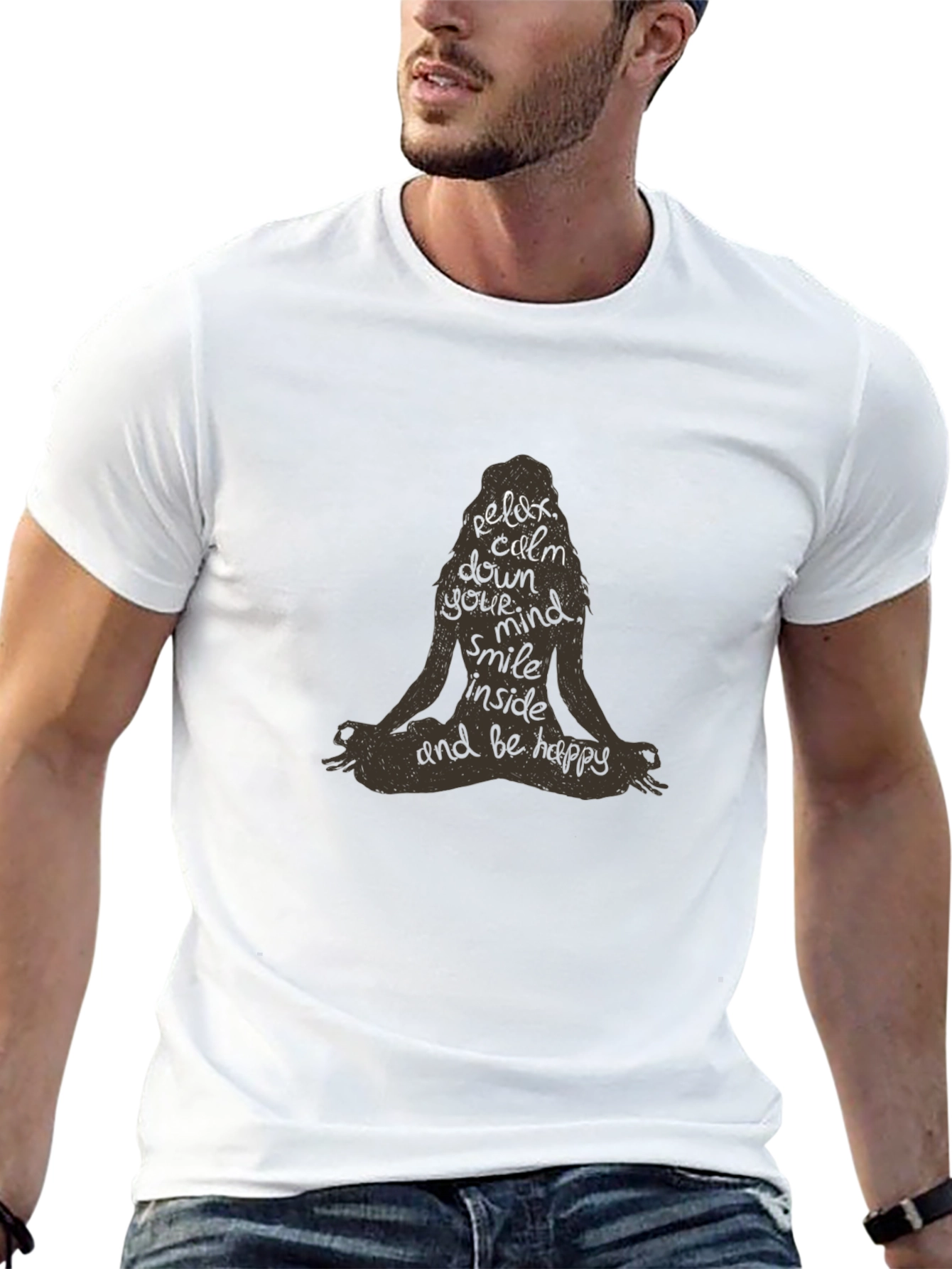 Meditative Mantra T-Shirt - Find Your Inner Peace