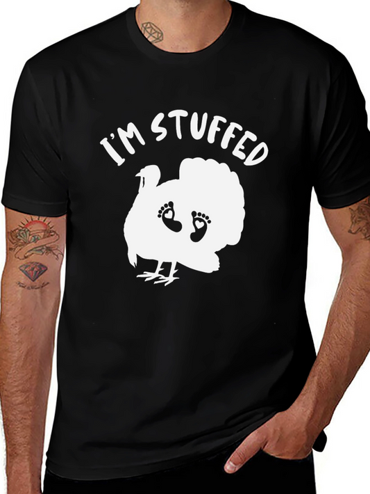 Im Stuffed Thanksgiving Pregnancy T-Shirt