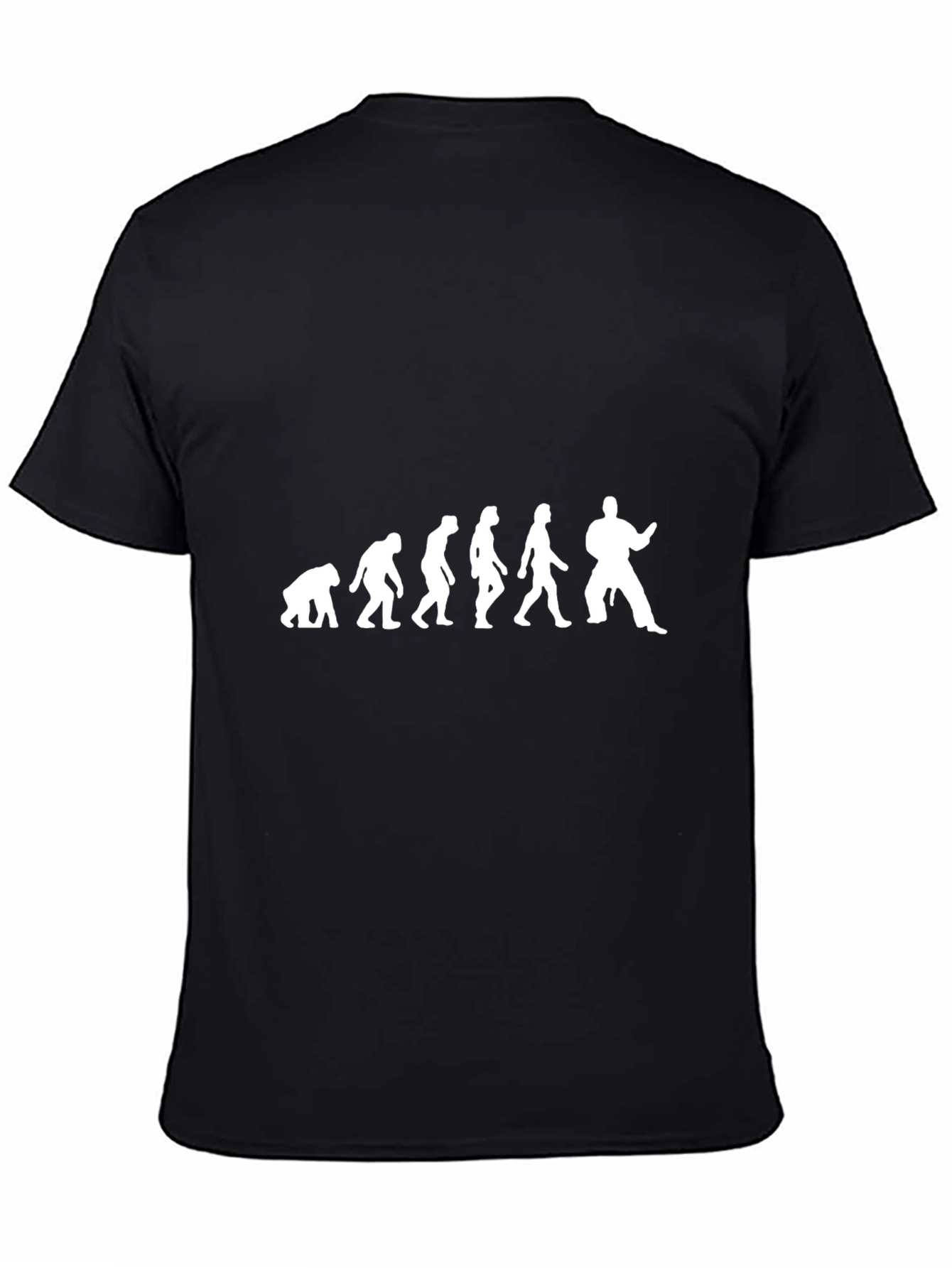 Evolution of Karate Black T-Shirt