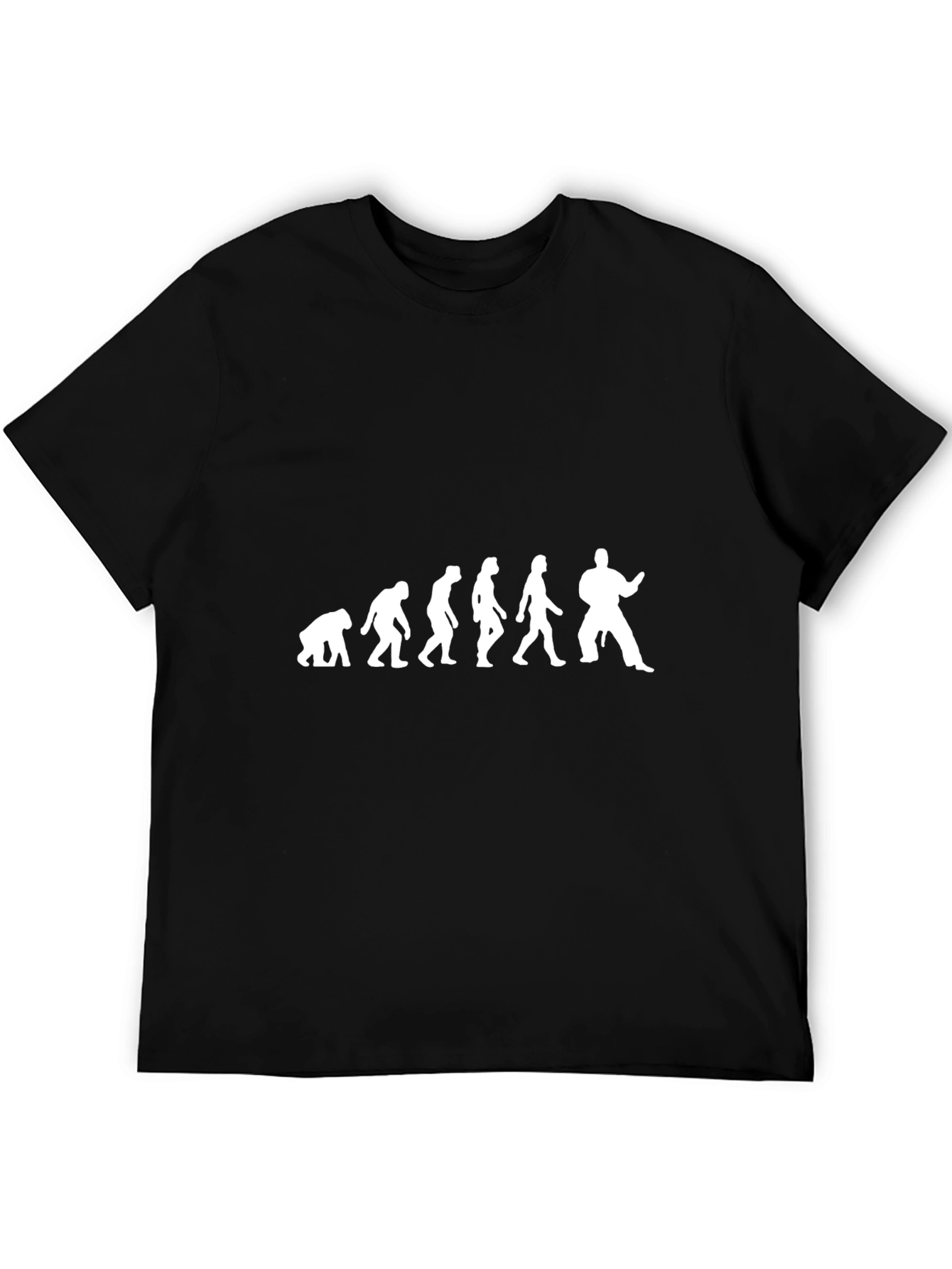 Evolution of Karate Black T-Shirt