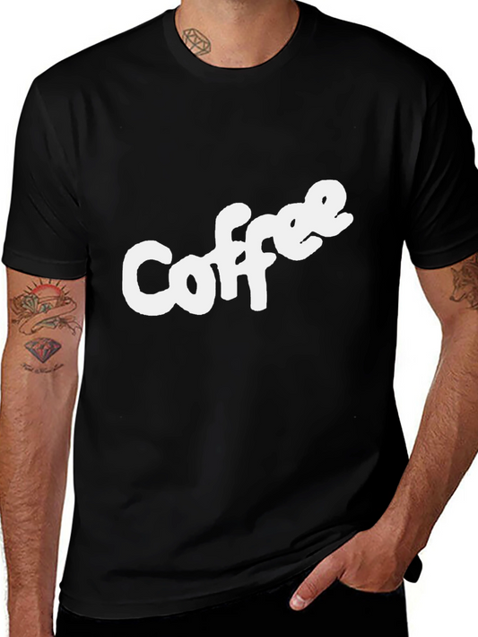 Coffee Graphic T-Shirt - Unisex Black Tee