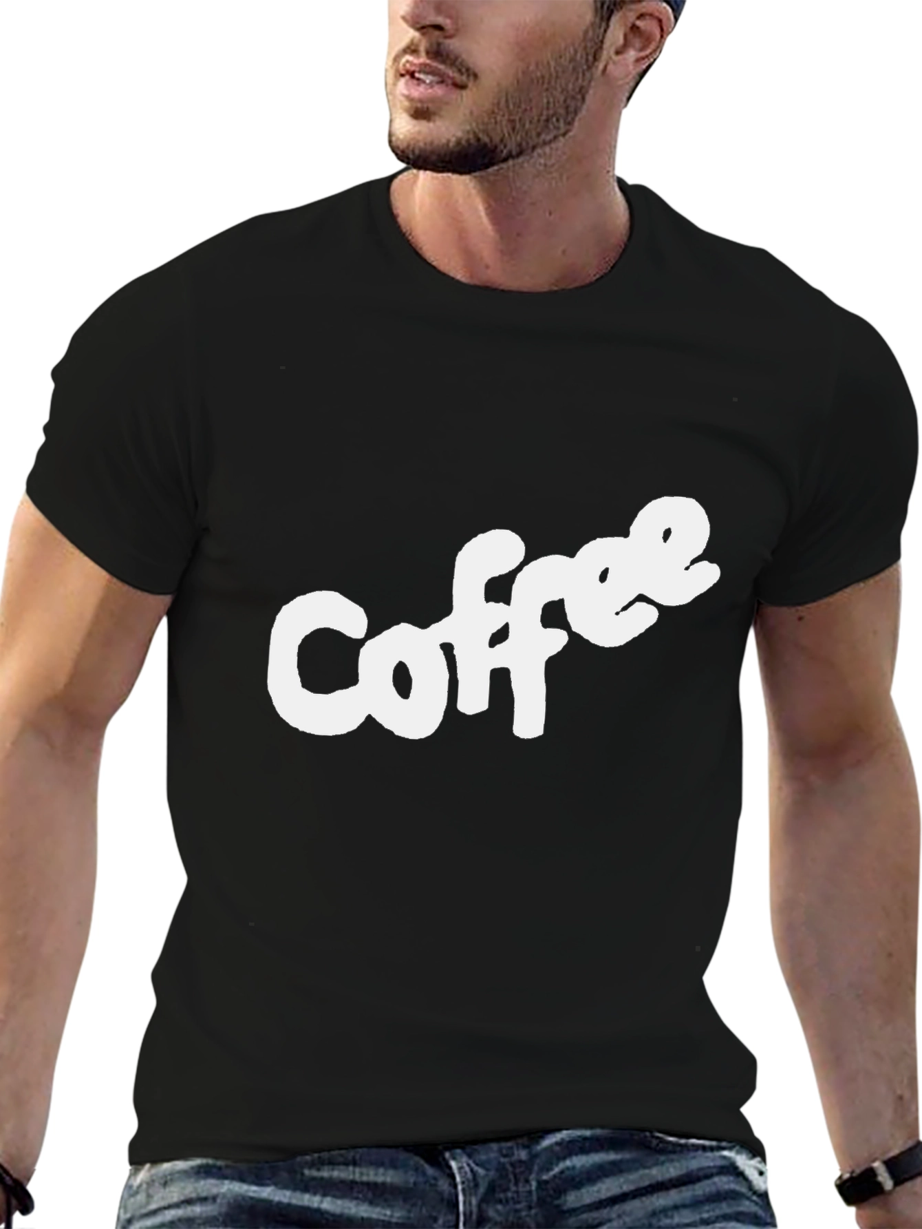 Coffee Graphic T-Shirt - Unisex Black Tee