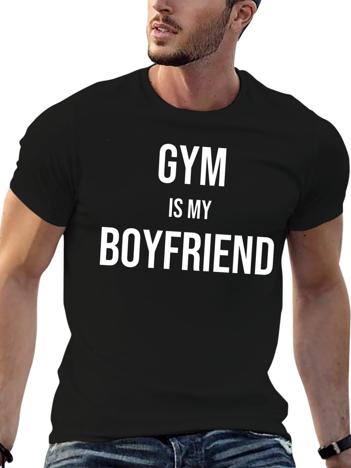 Gym is My Boyfriend T-Shirt - Fitness Apparel