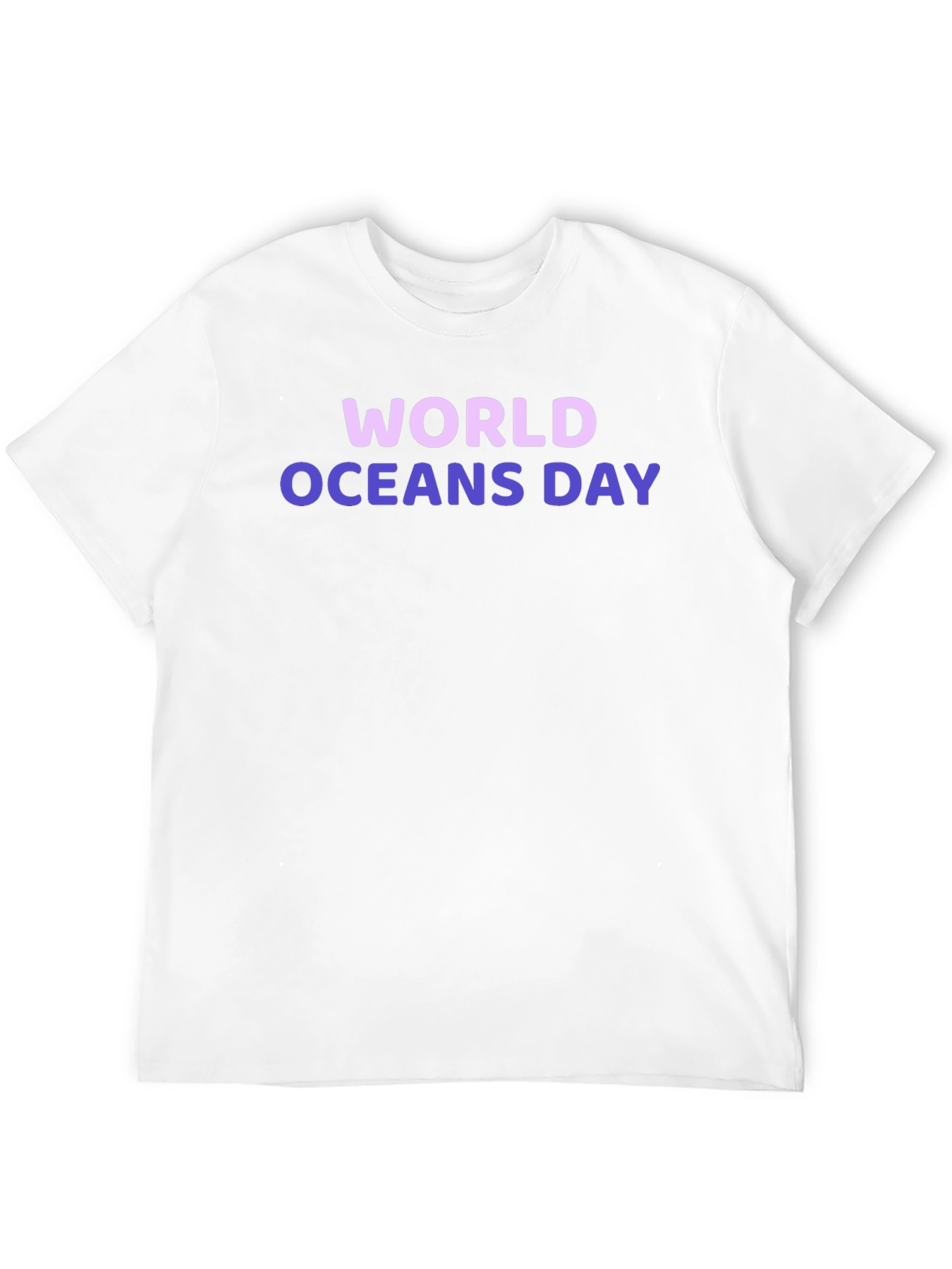 World Oceans Day T-Shirt - Black