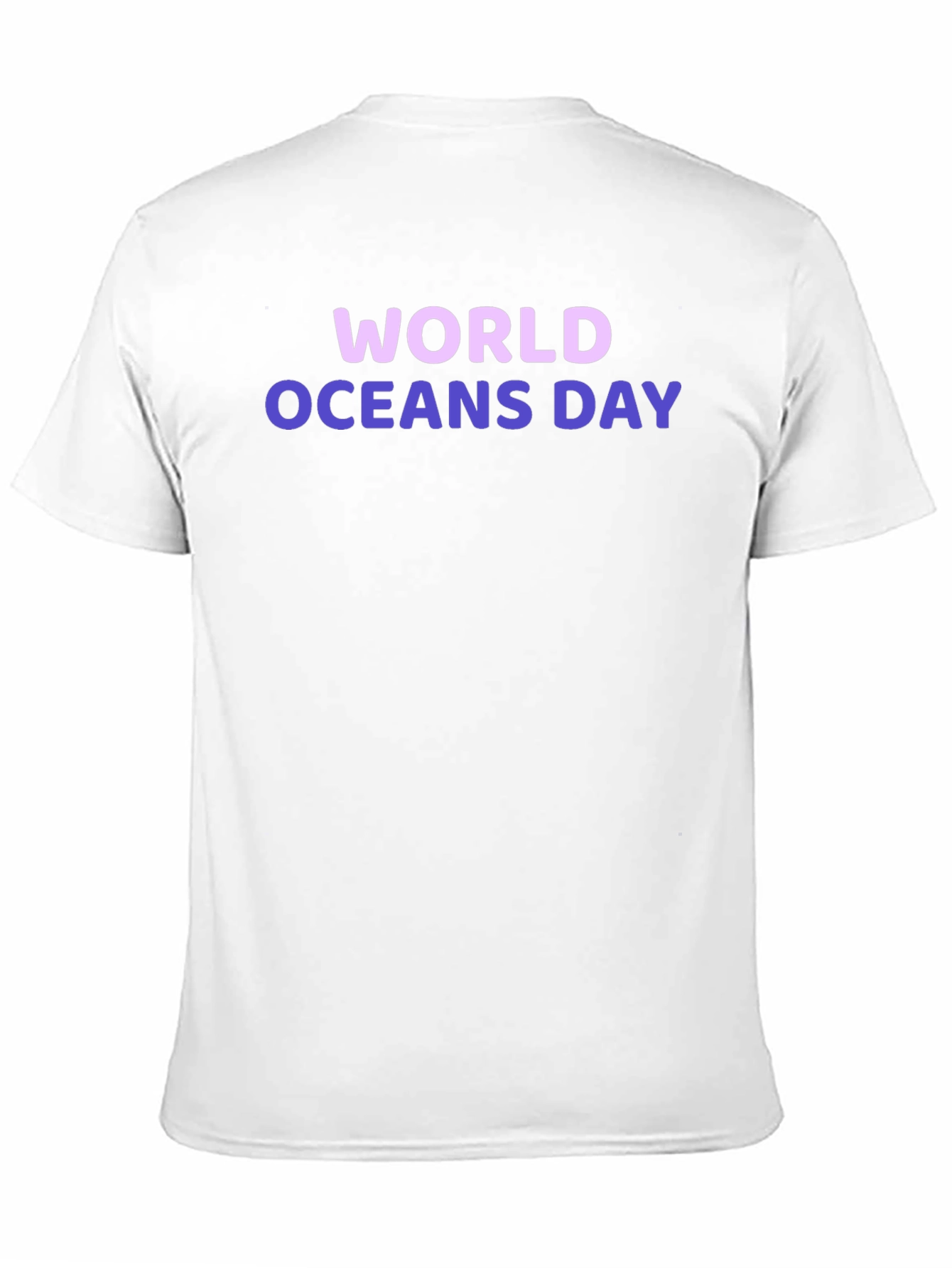 World Oceans Day T-Shirt - Black
