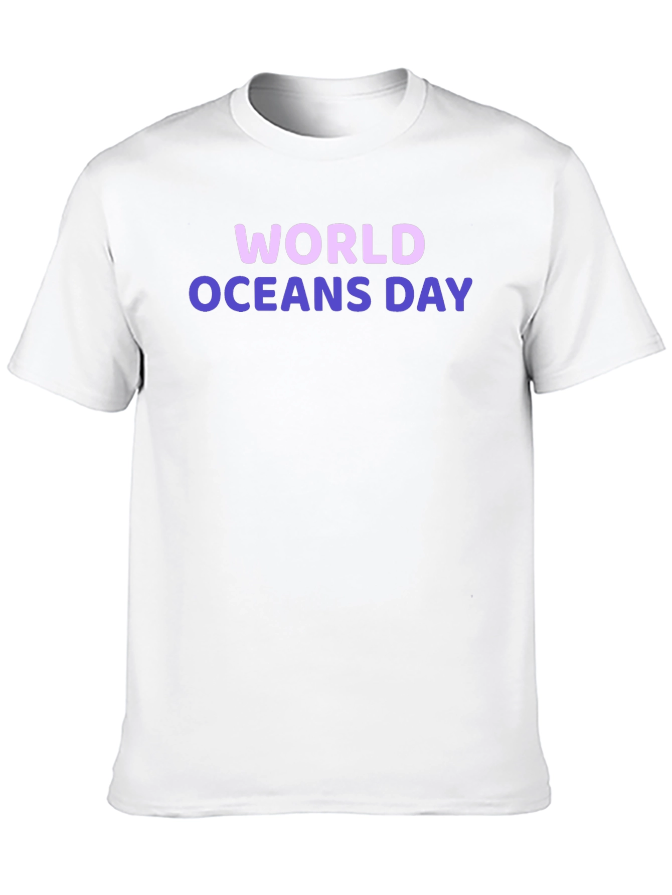 World Oceans Day T-Shirt - Black