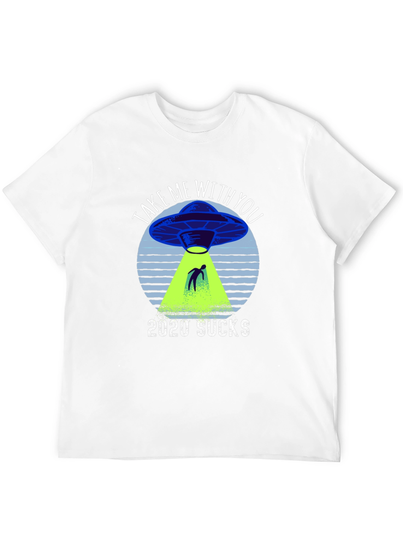 2020 Sucks UFO Graphic Novelty T-Shirt