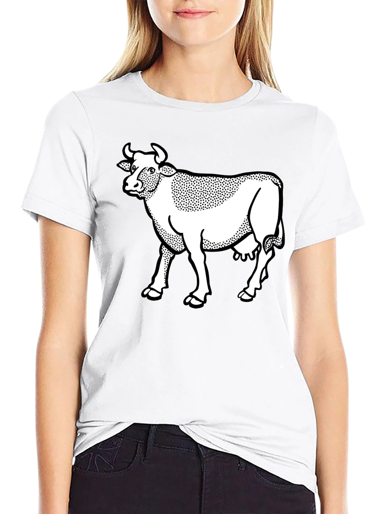 Black Cow Graphic Tee