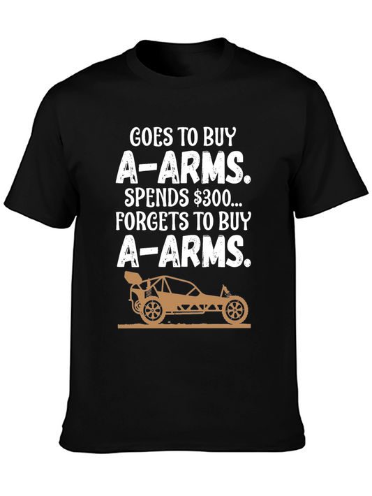 Goes to Buy A-Arms Funny RC Car T-Shirt