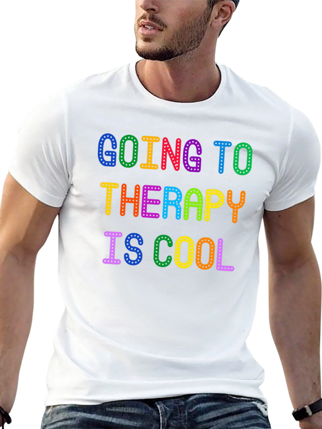 Going to Therapy is Cool Graphic T-Shirt