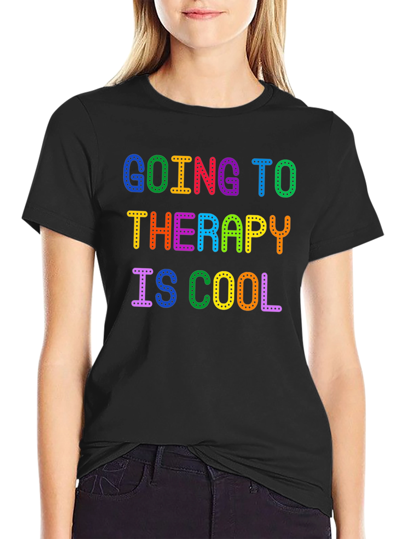 Going to Therapy is Cool Graphic T-Shirt