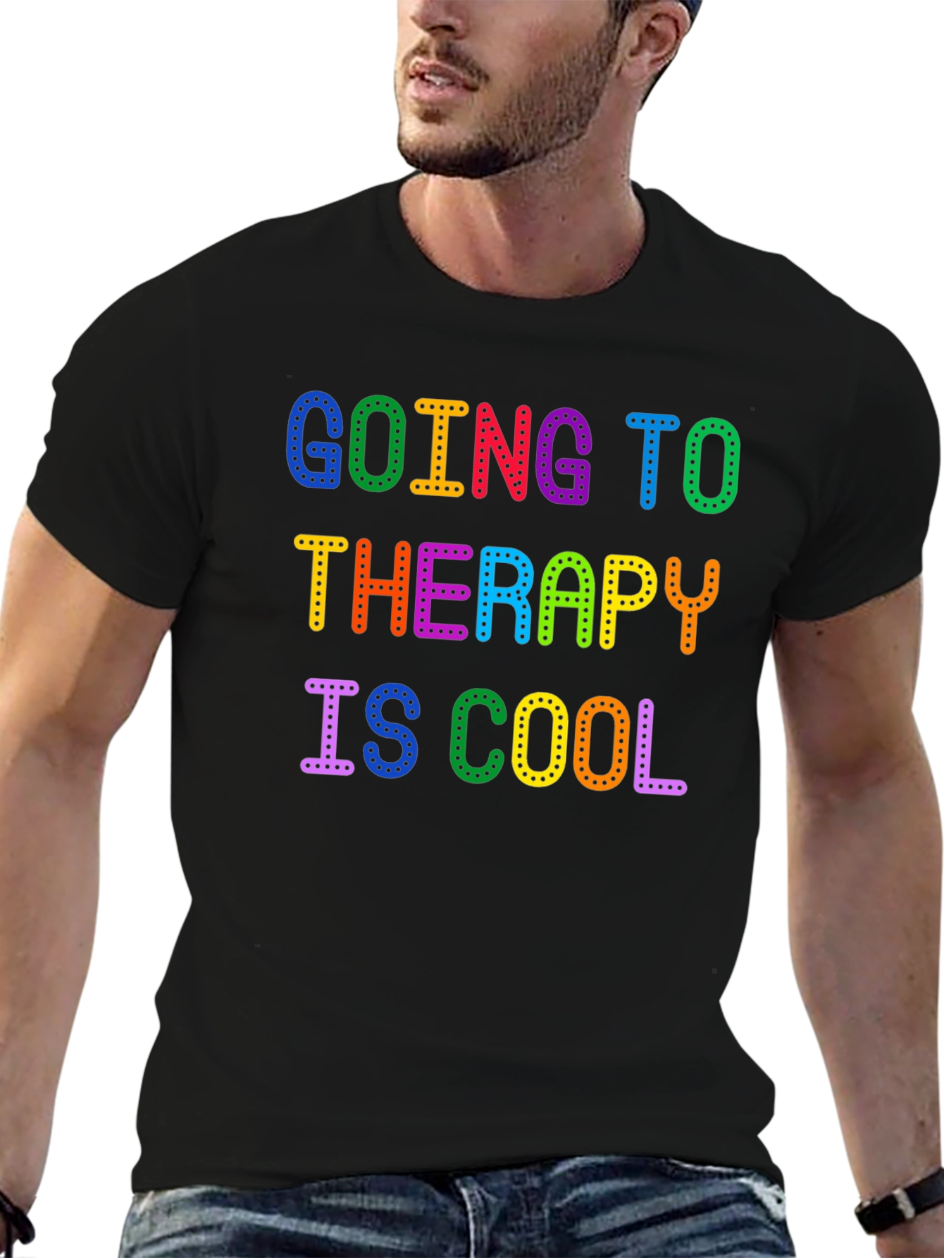 Going to Therapy is Cool Graphic T-Shirt