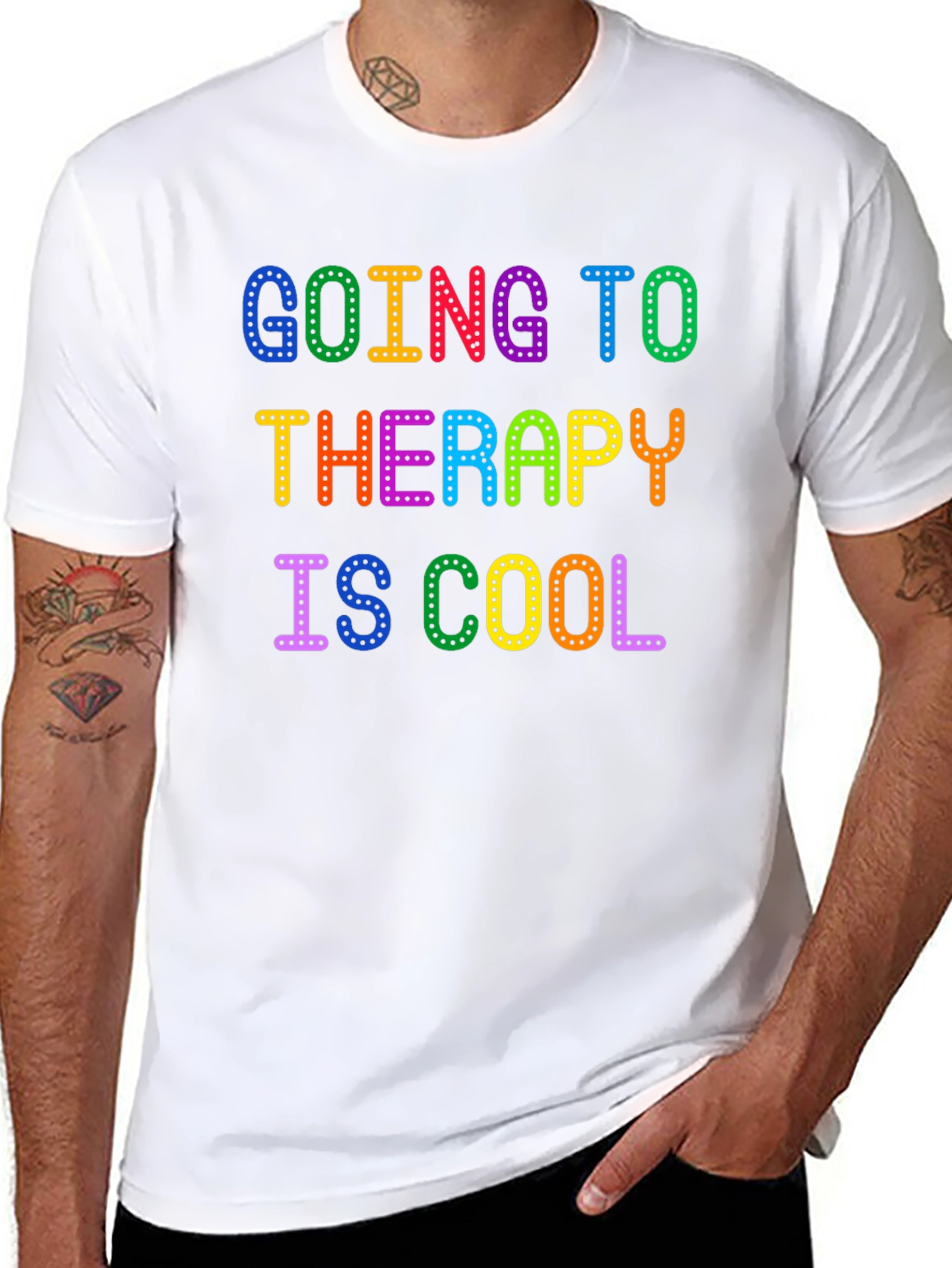 Going to Therapy is Cool Graphic T-Shirt