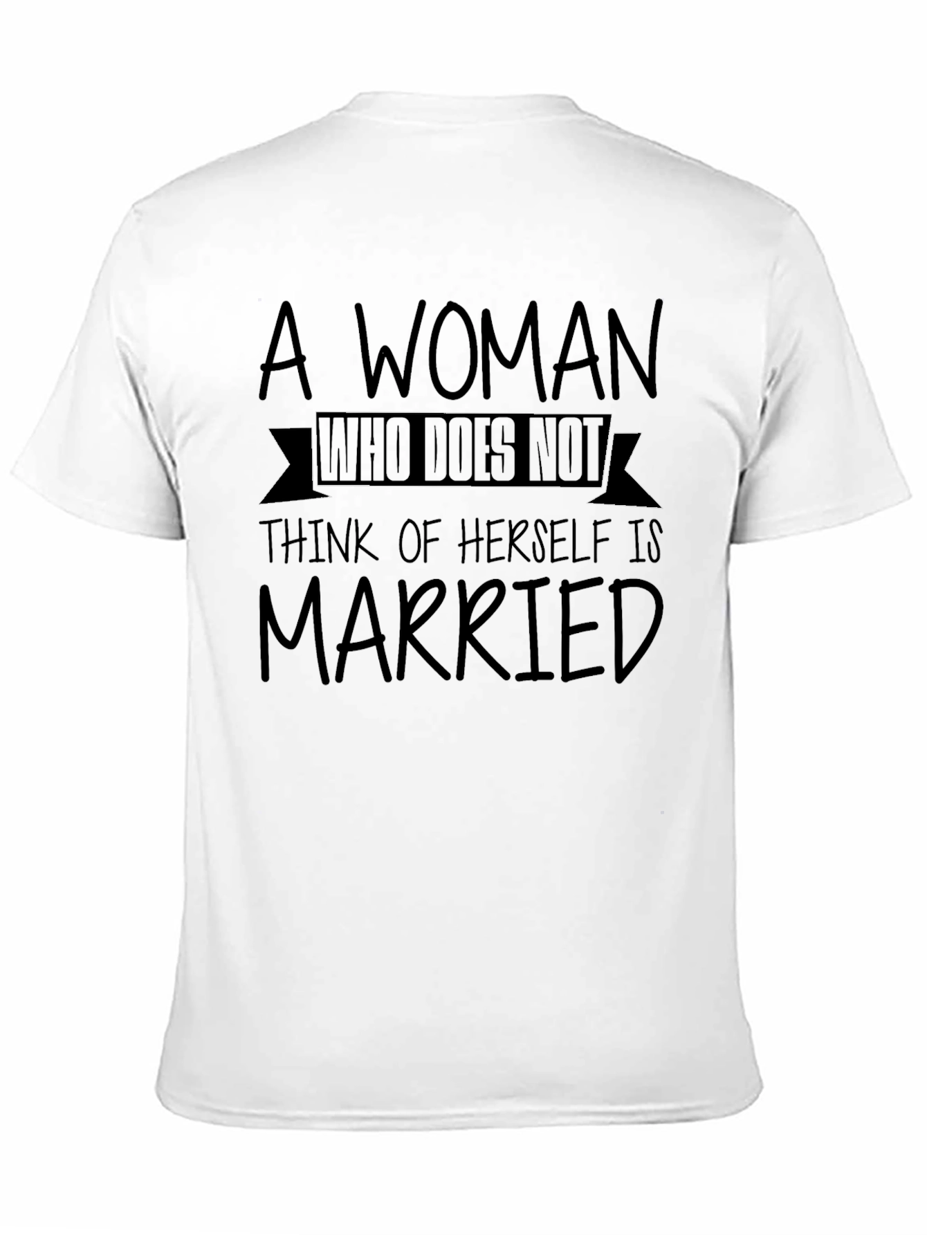 Married T-Shirt - Funny Slogan Tee