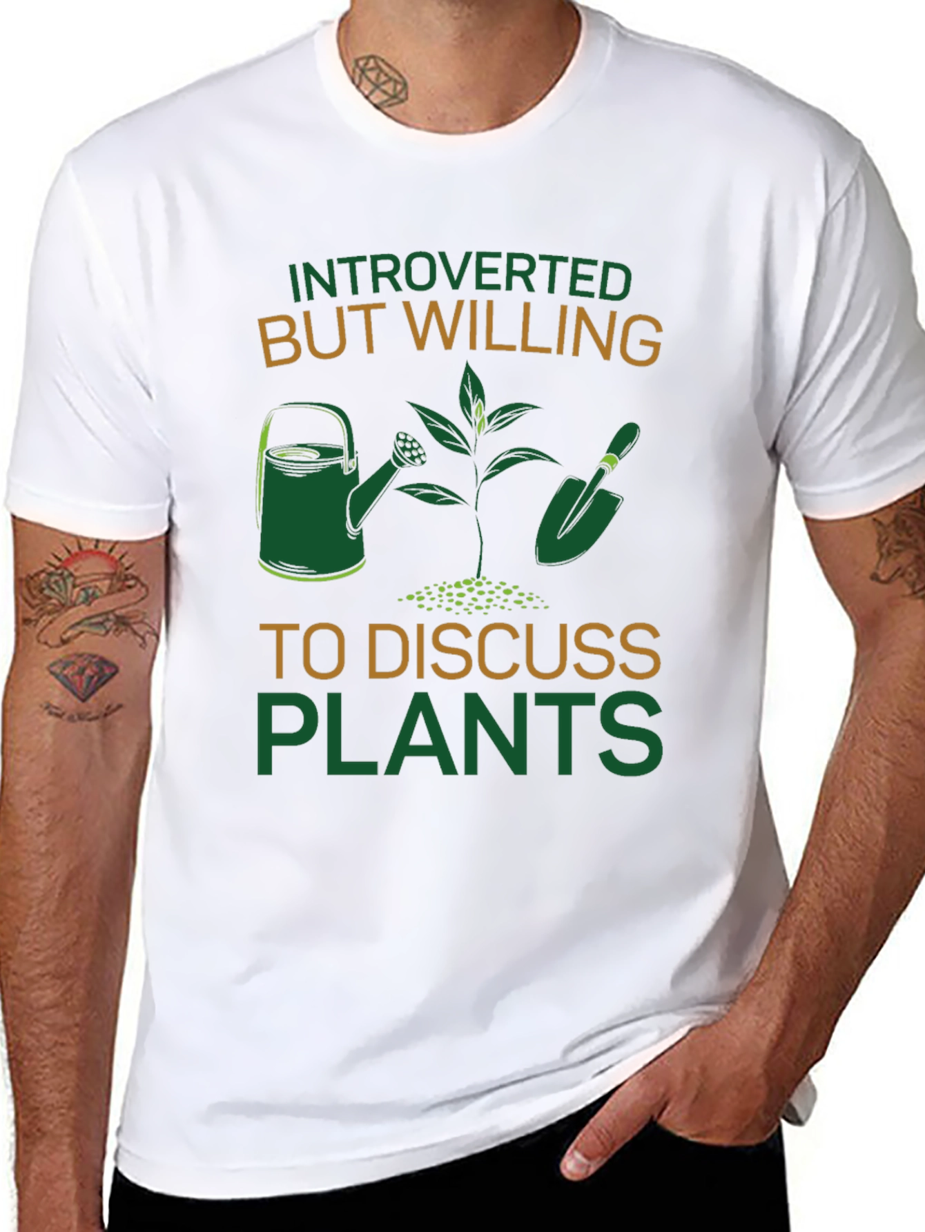 Introverted Plant Lover T-Shirt