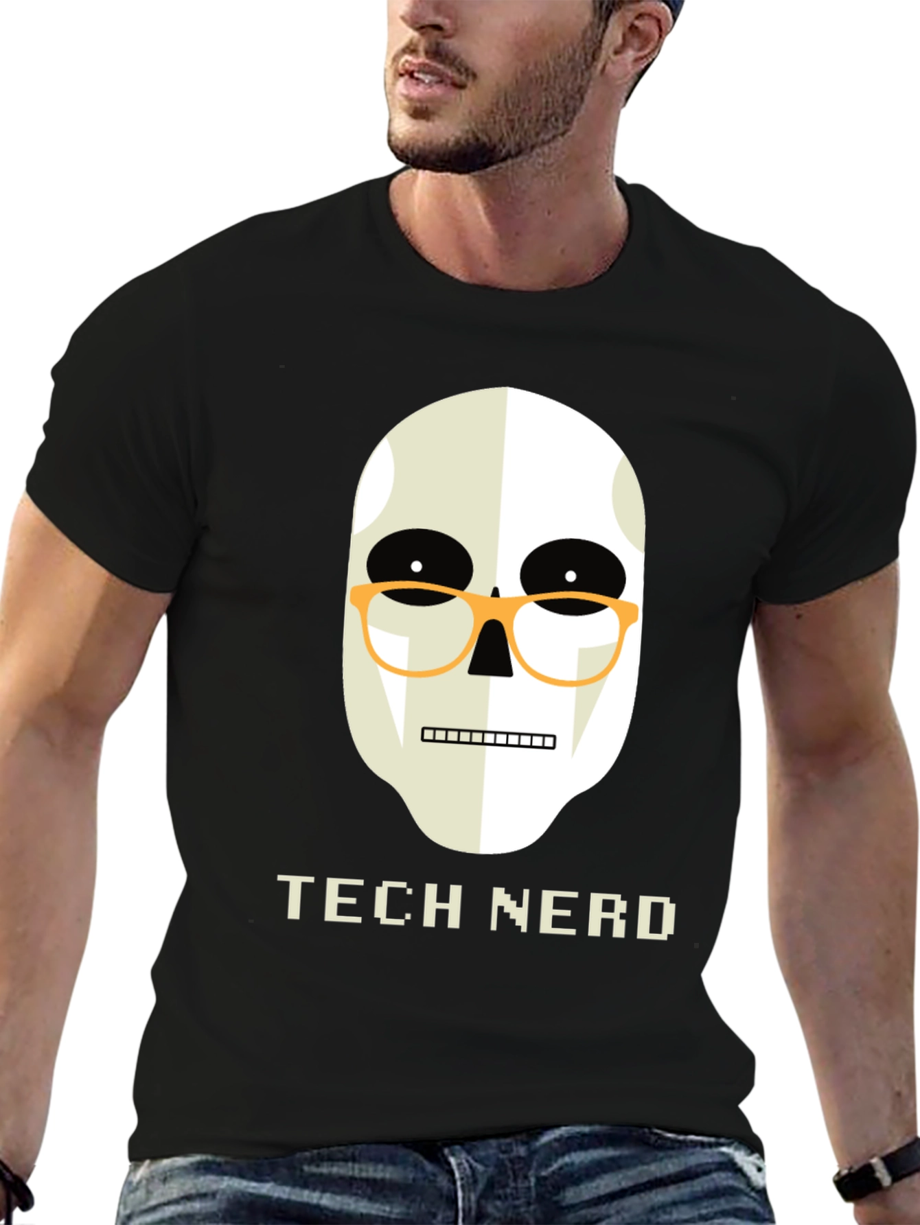 Tech Nerd Graphic T-Shirt - Geek Chic Style