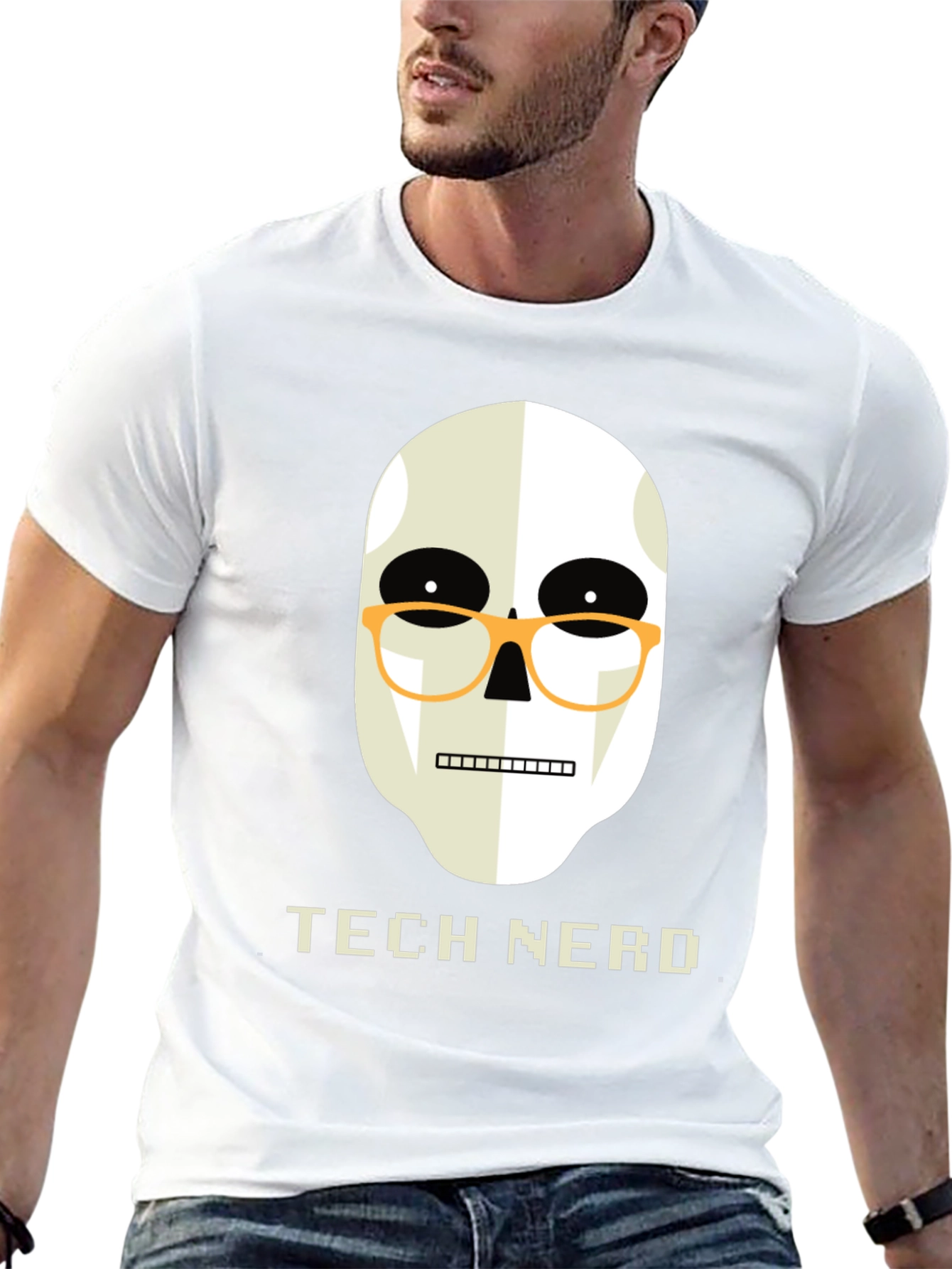 Tech Nerd Graphic T-Shirt - Geek Chic Style