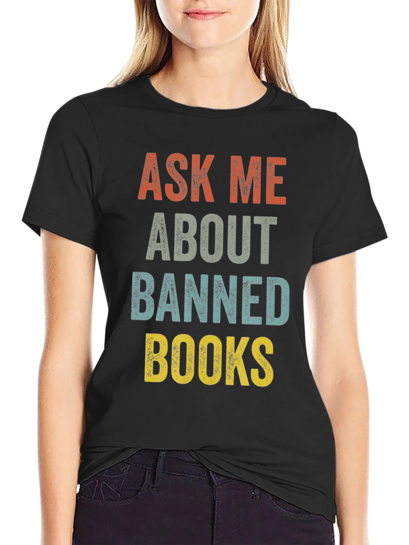 Ask Me About Banned Books T-Shirt