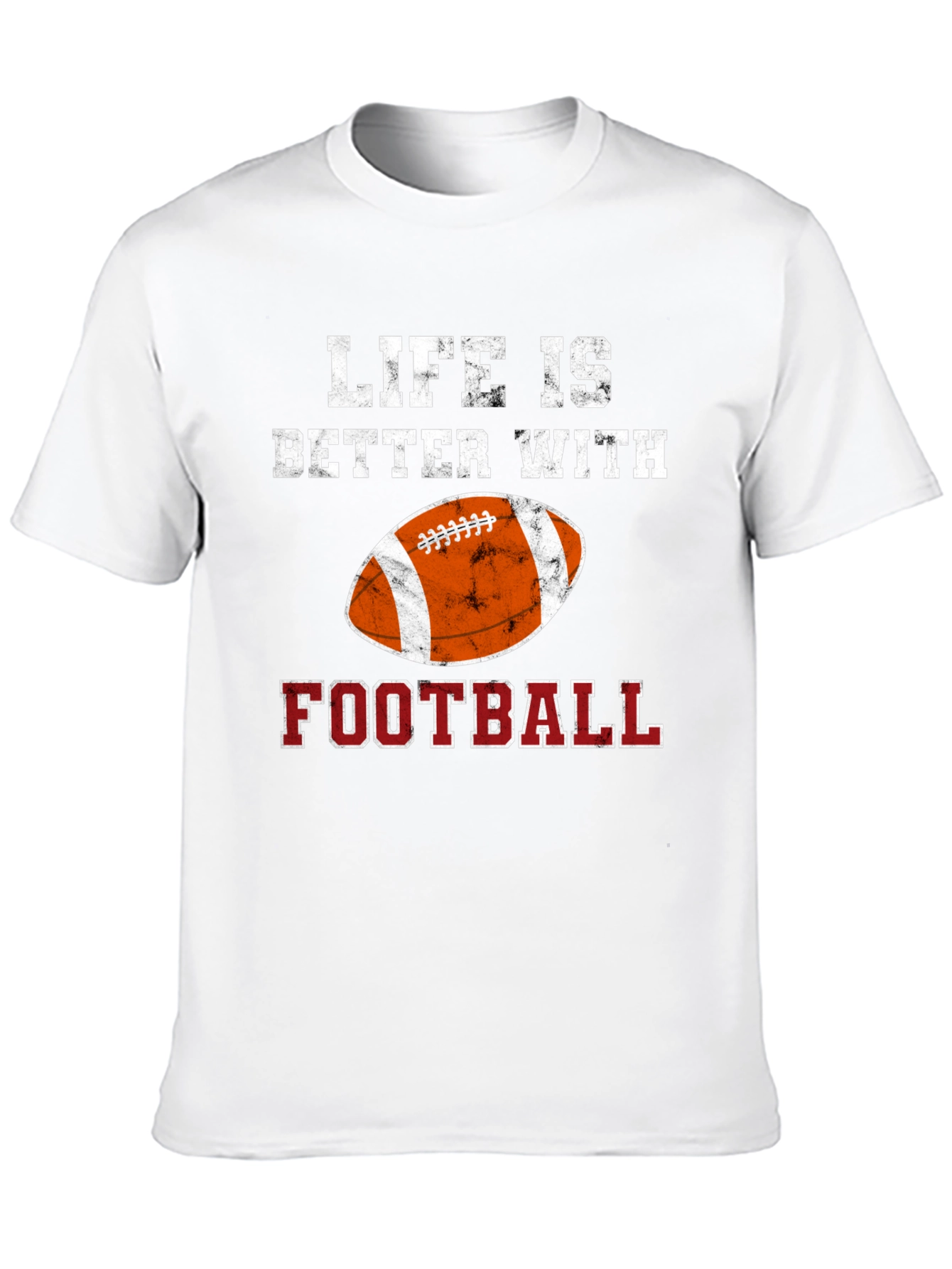 Life Is Better With Football T-Shirt