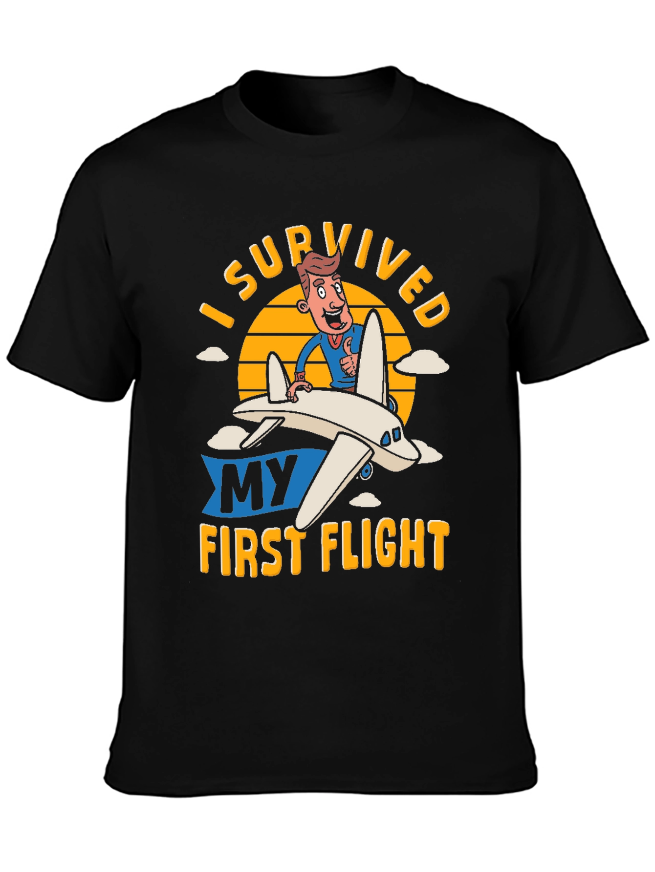 I Survived My First Flight T-Shirt